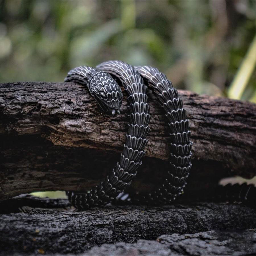 World Serpent Jormungandr Snake Necklace