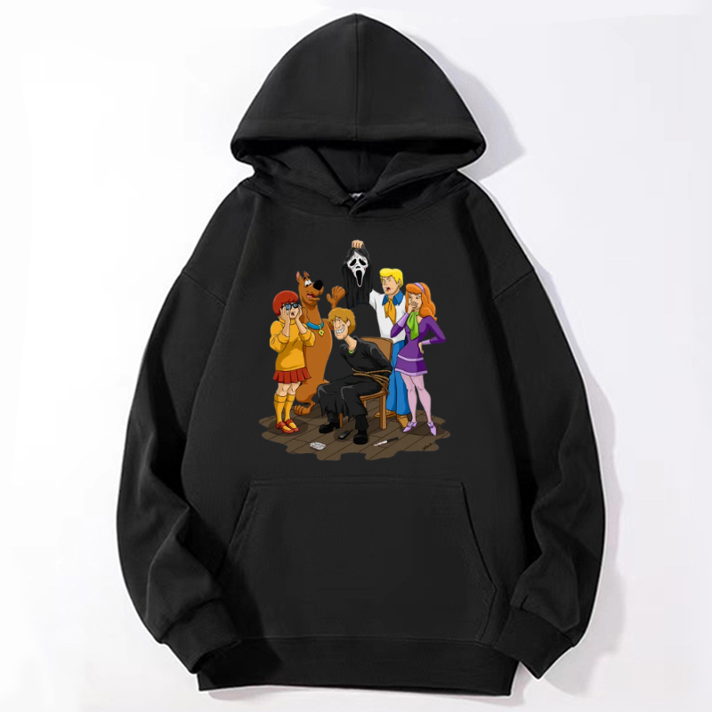 Ghost Face Unisex Casual Hoodie Sweatshirt-Print-cool