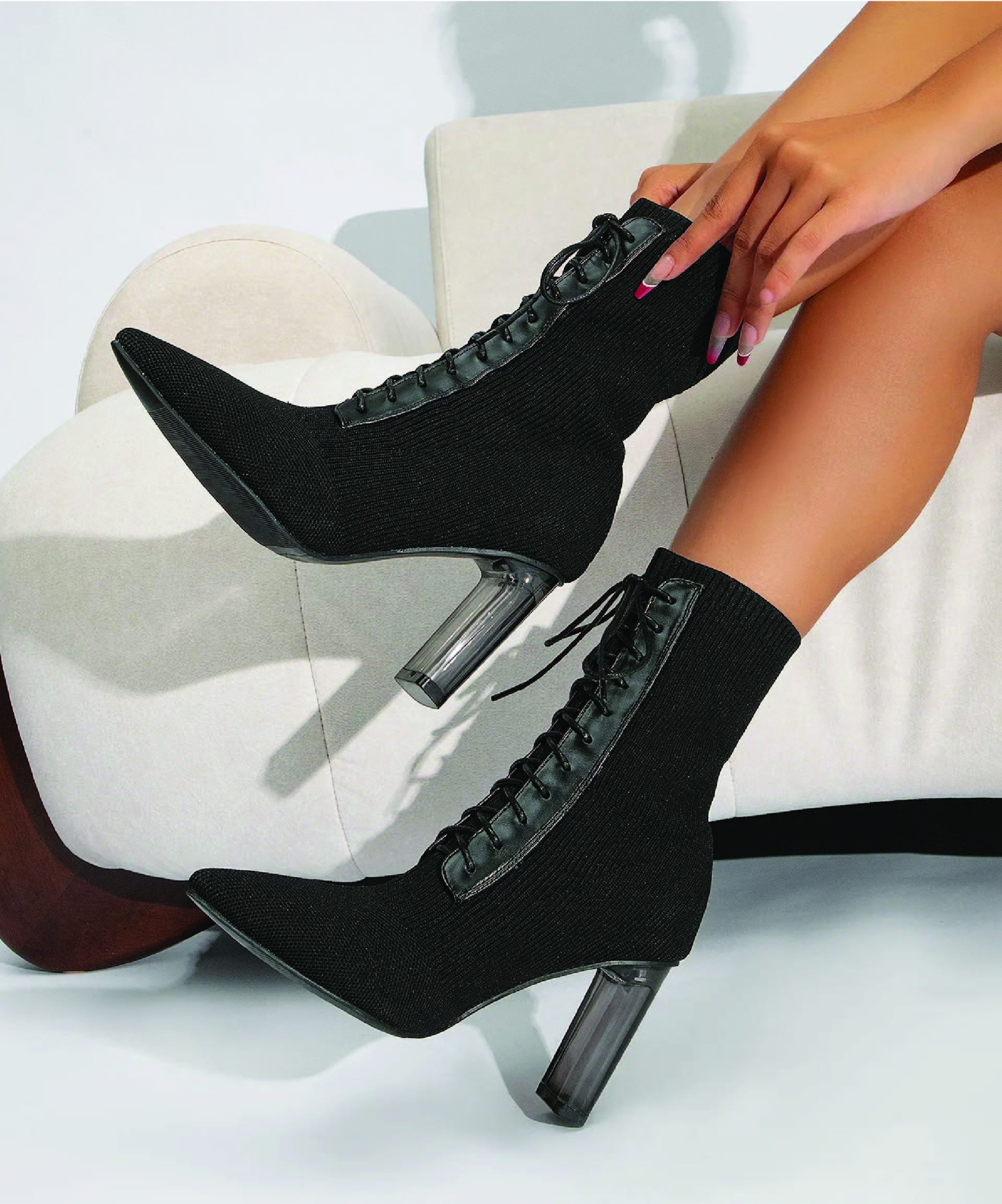 Women Casual  Breathable Elastic Ankle Boots