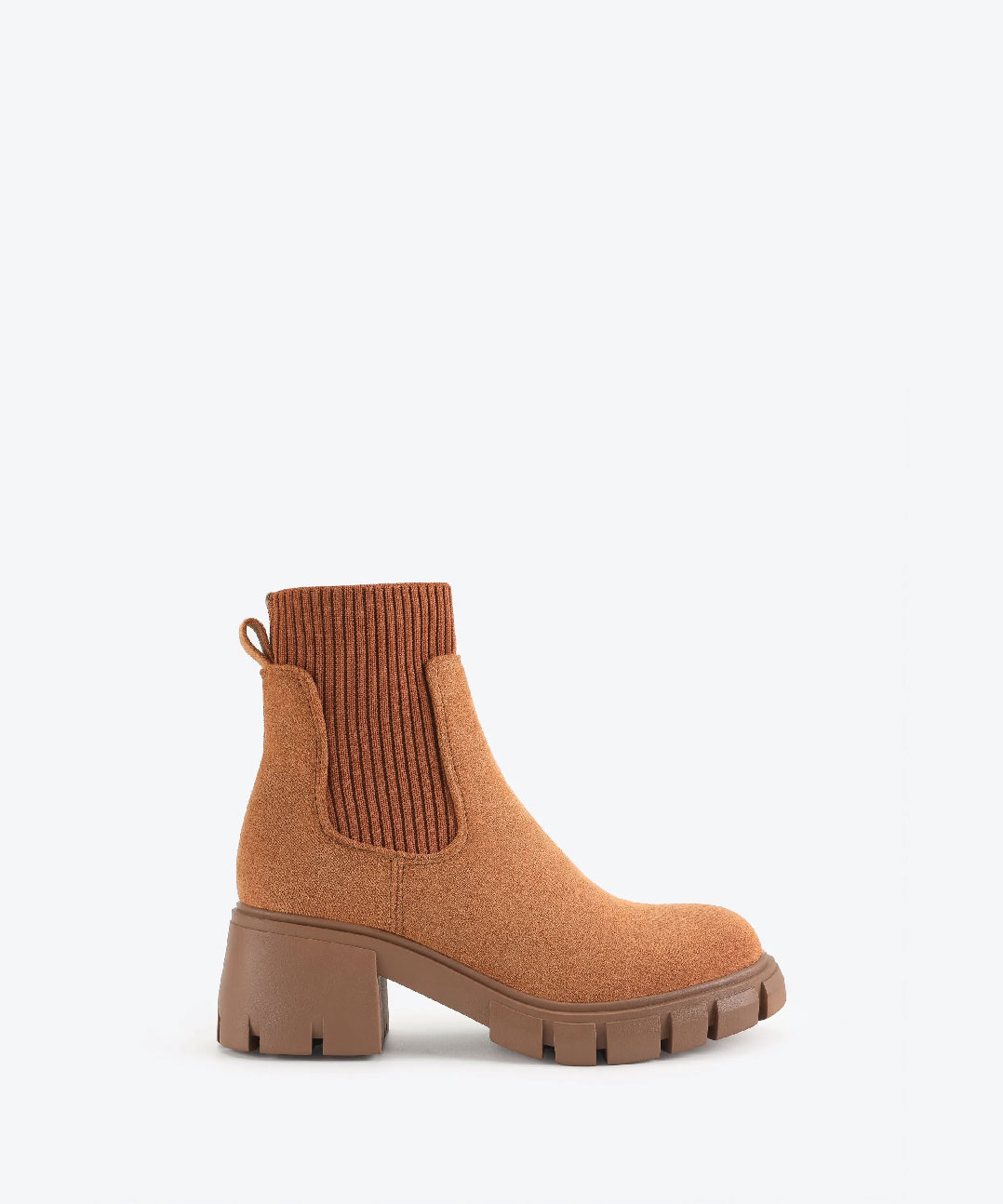 MOUSSE FIT Women British Style Block Martin Boots