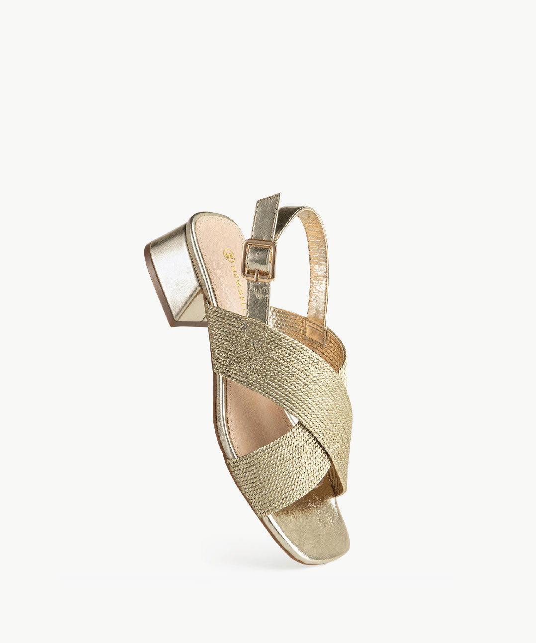 Commute Square Toe Heeled Sandals