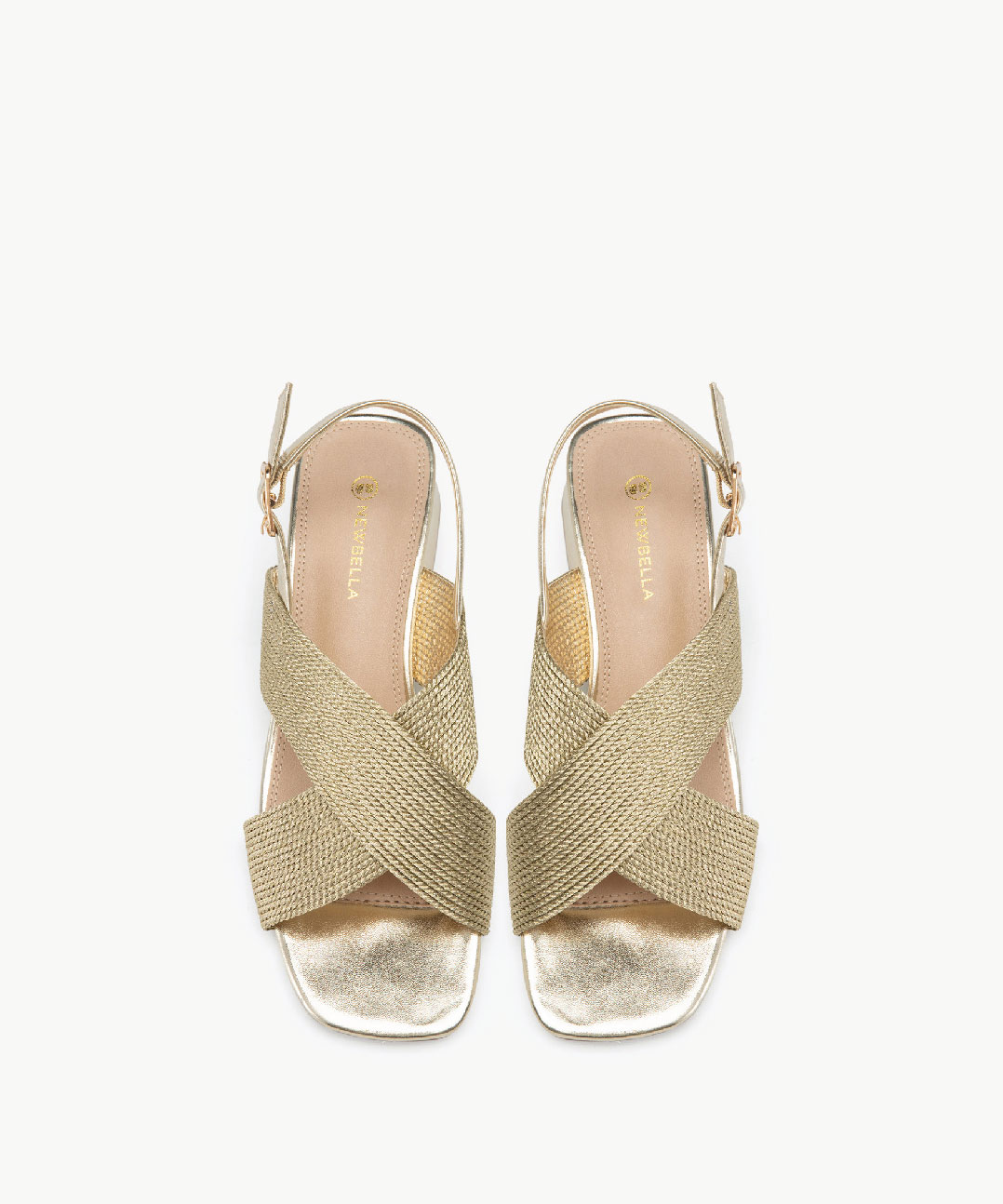 Commute Square Toe Heeled Sandals