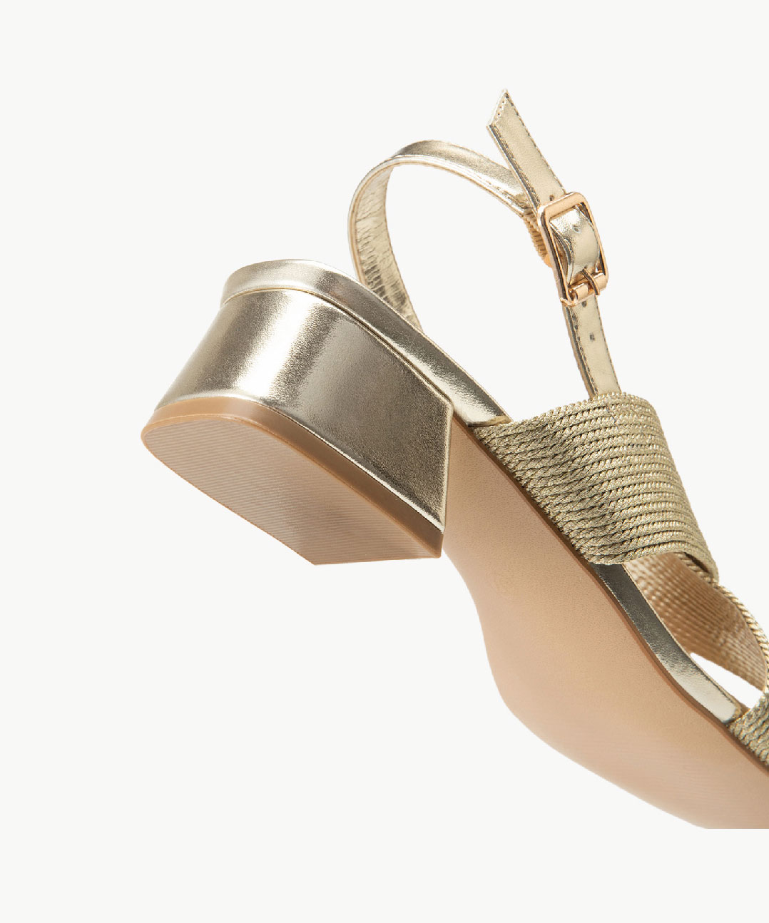 Commute Square Toe Heeled Sandals