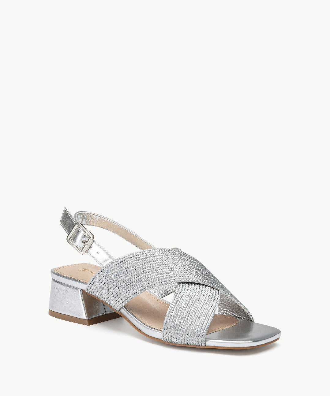 Commute Square Toe Heeled Sandals
