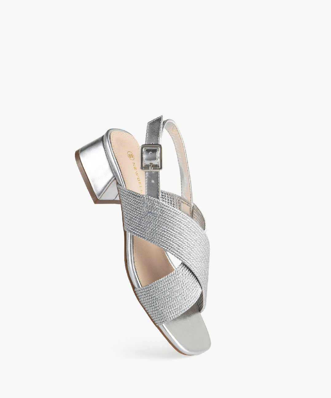 Commute Square Toe Heeled Sandals