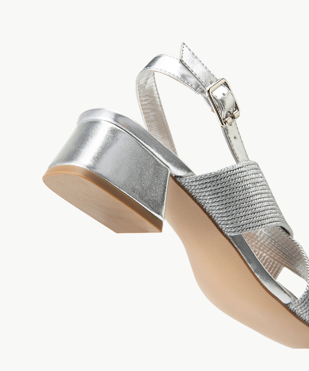 Commute Square Toe Heeled Sandals