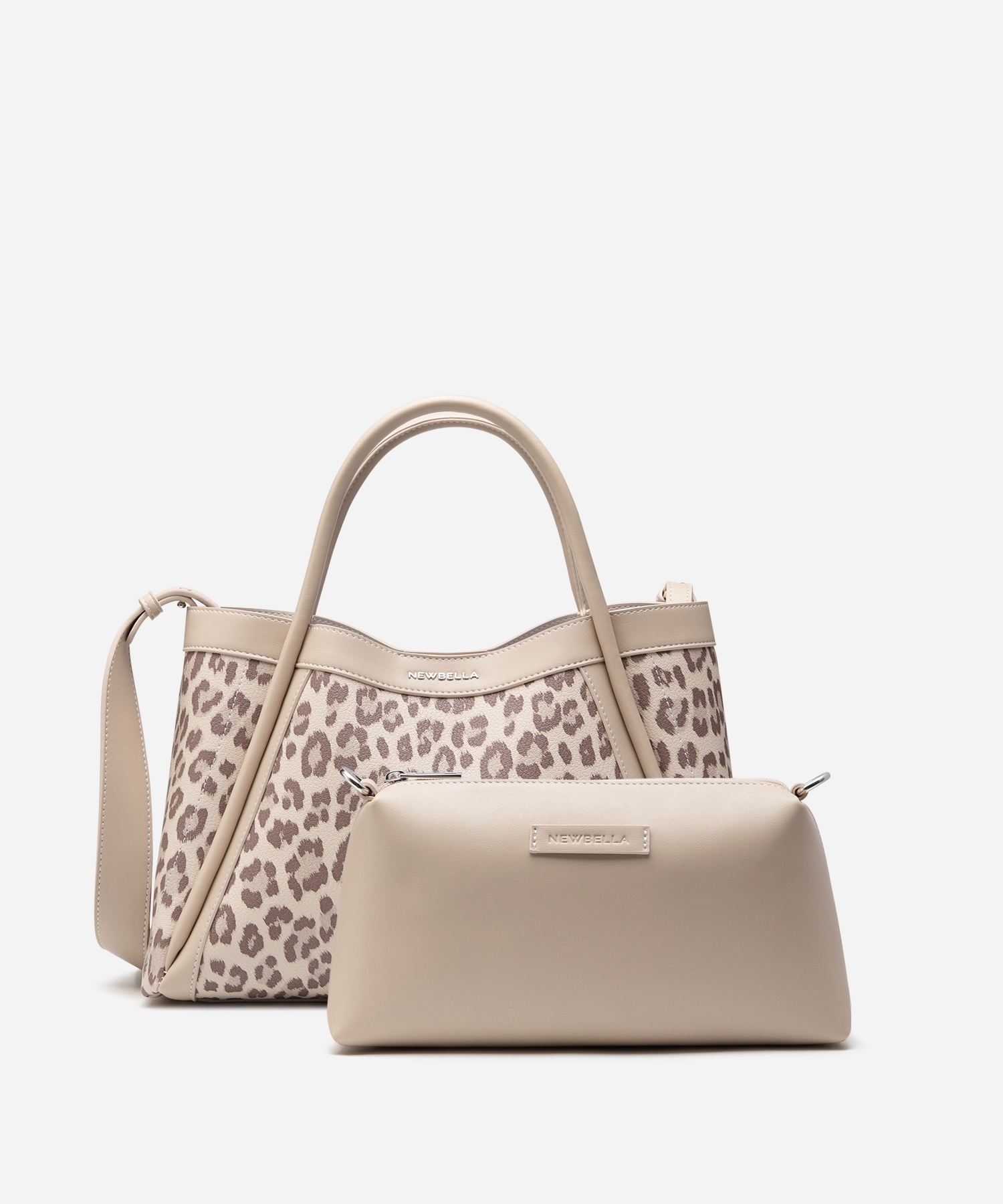 Kelly M Plus Size 2 PCS Set  Lychee Top Handle Bag