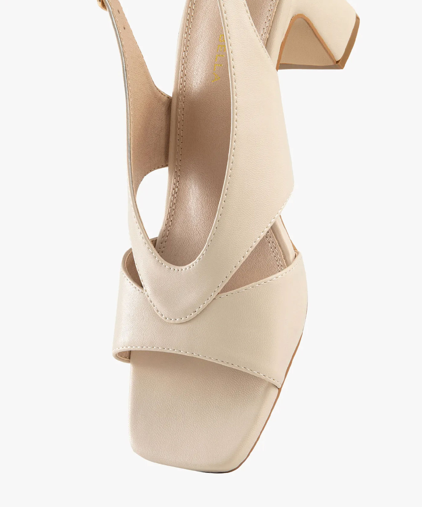 Commute Square Toe Heeled Sandals