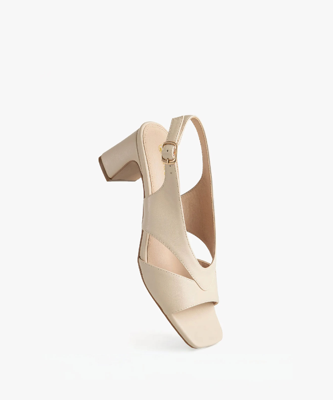 Commute Square Toe Heeled Sandals