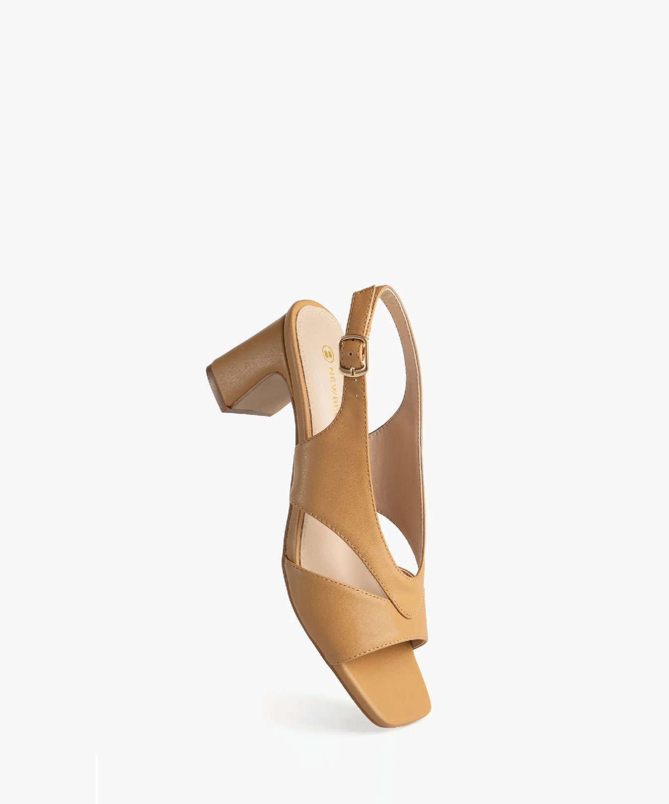 Commute Square Toe Heeled Sandals