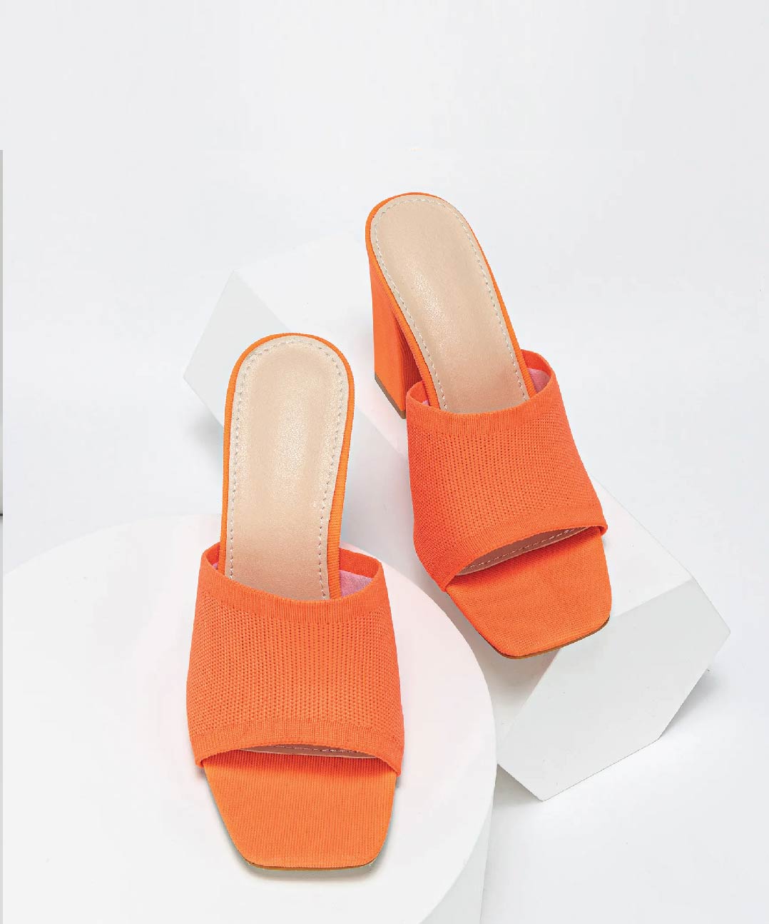 MOUSSE FIT Women Block Heeled Sandals