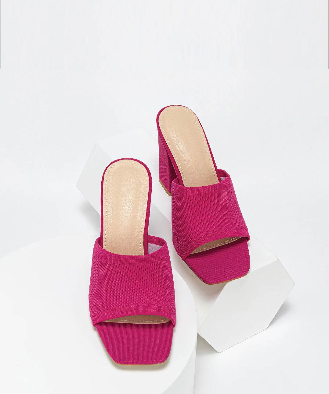 MOUSSE FIT Women Block Heeled Sandals