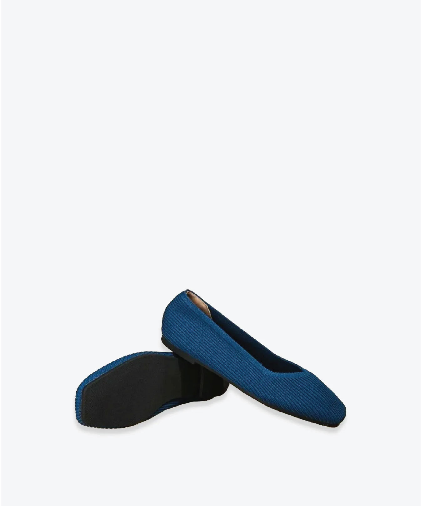 MOUSSE FIT Women Minimalist Square Toe Flat Ballerinas