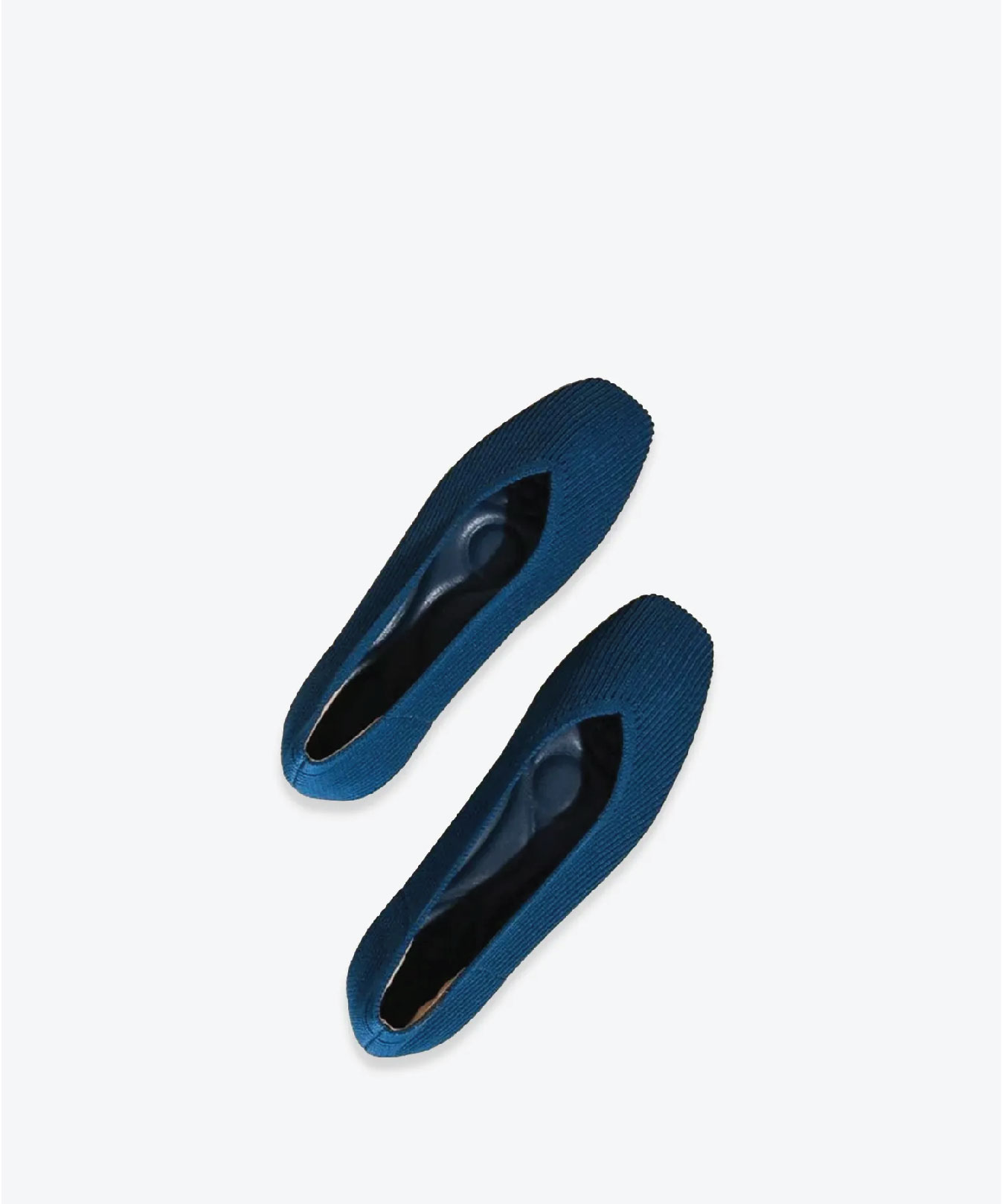 MOUSSE FIT Women Minimalist Square Toe Flat Ballerinas