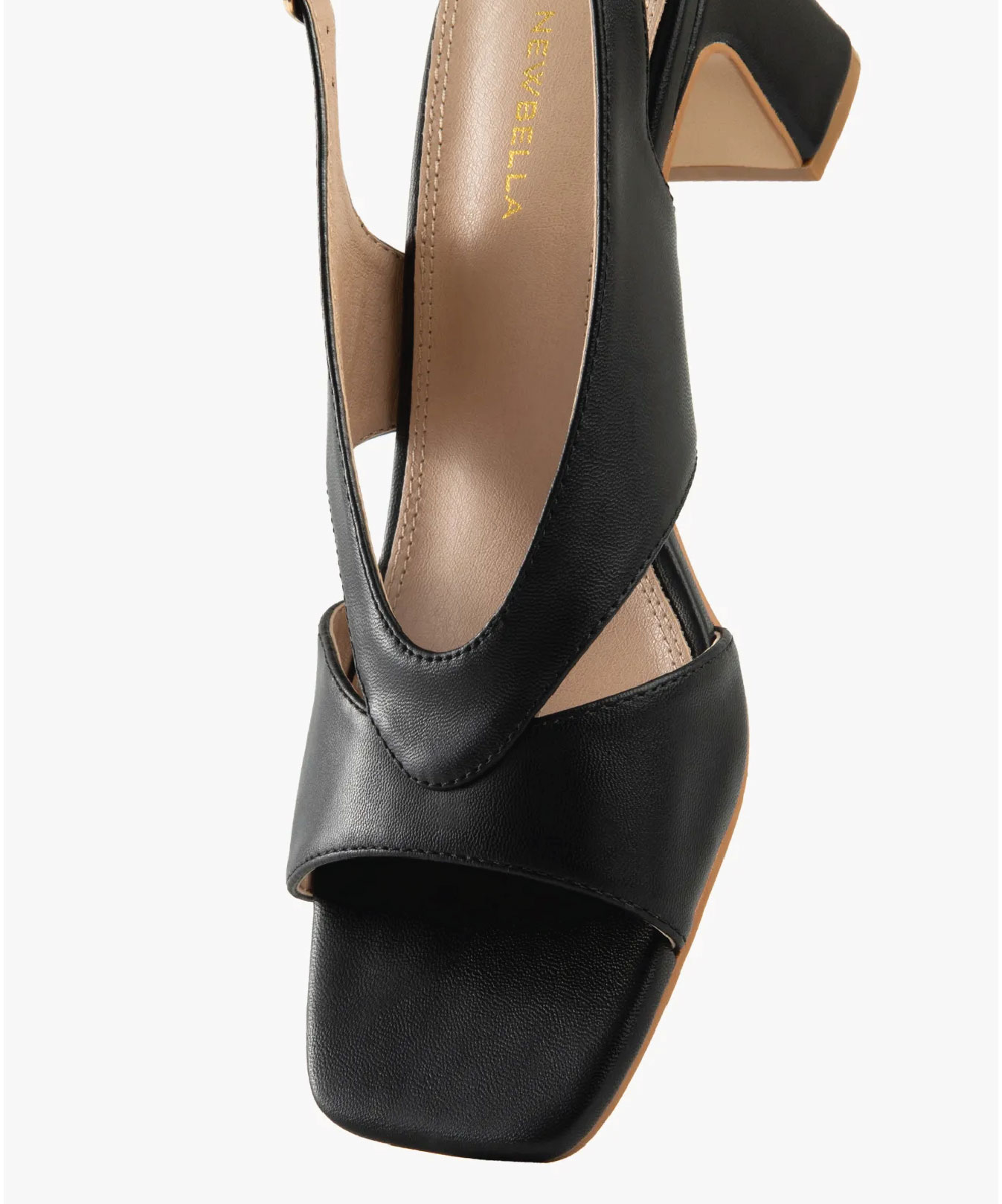 Commute Square Toe Heeled Sandals