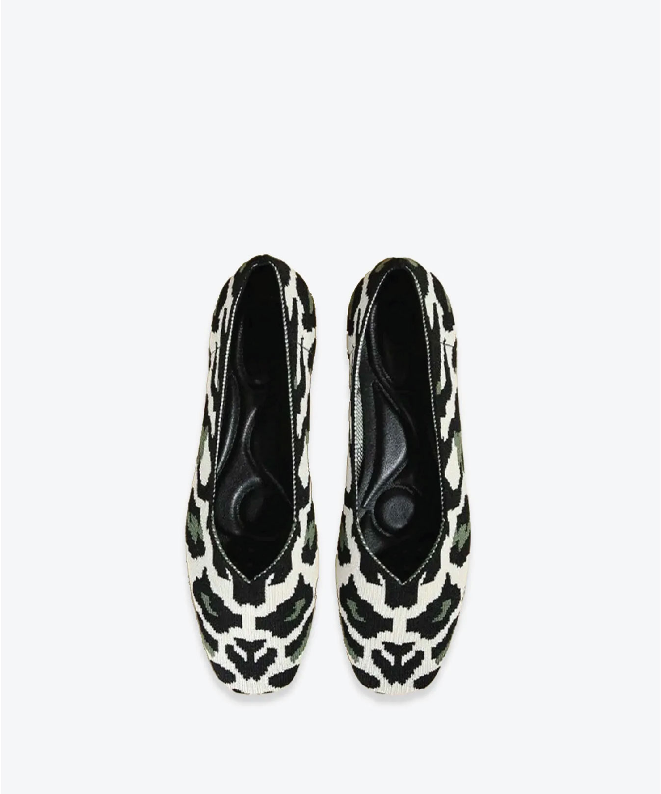 MOUSSE FIT Women Minimalist Square Toe Flat Ballerinas