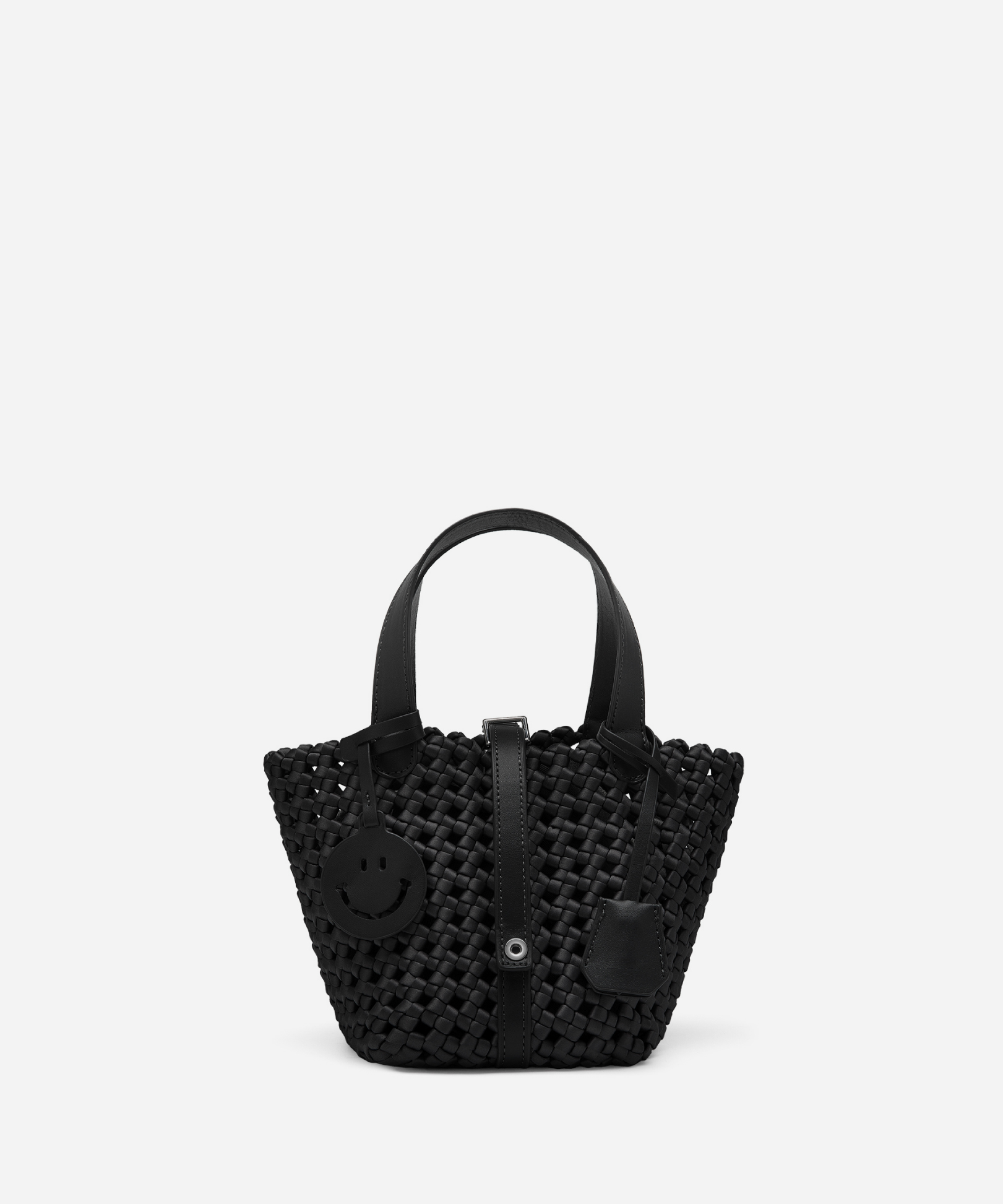 Emily 2 PCS Set  Woven Top handle bag