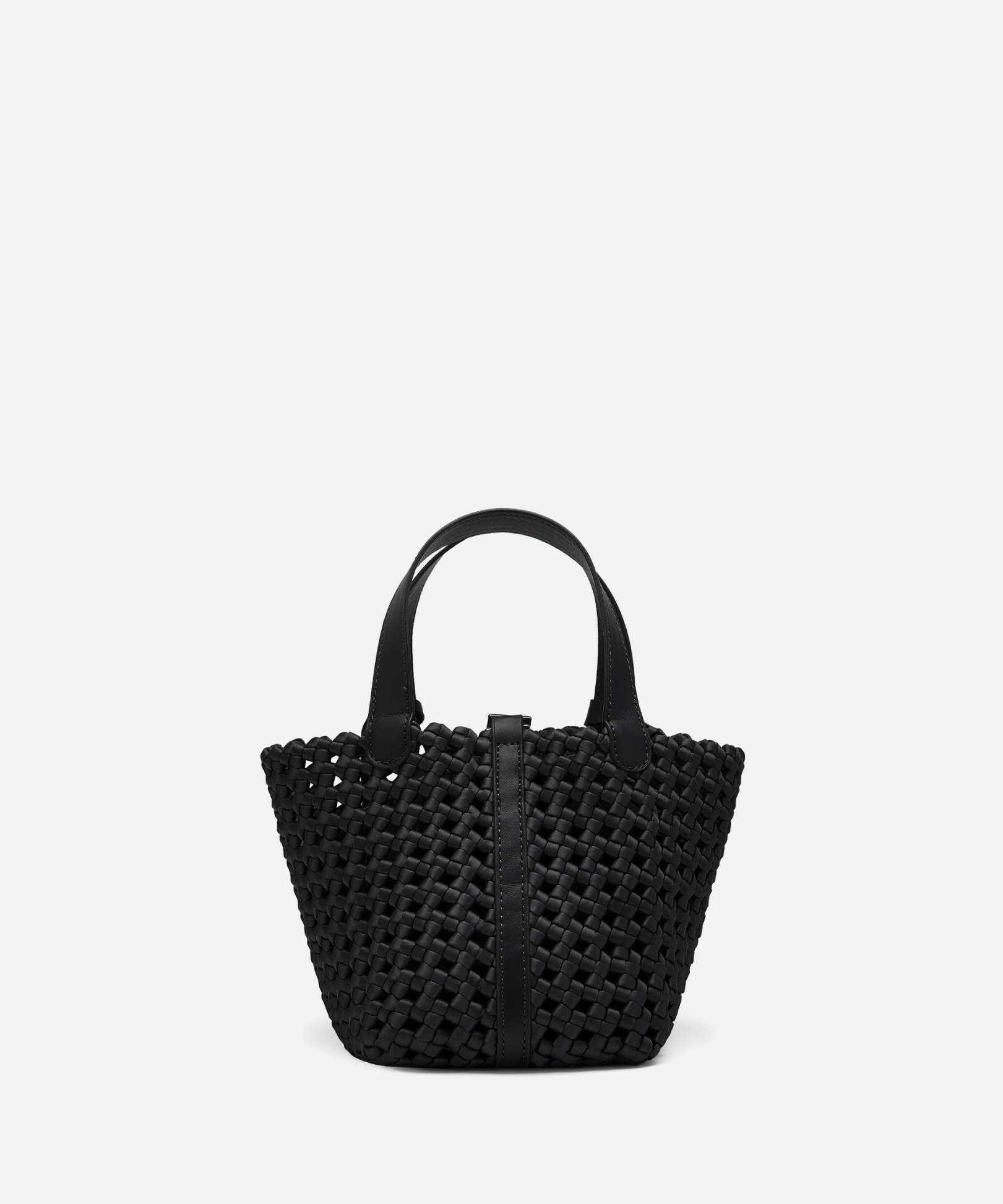 Emily 2 PCS Set  Woven Top handle bag