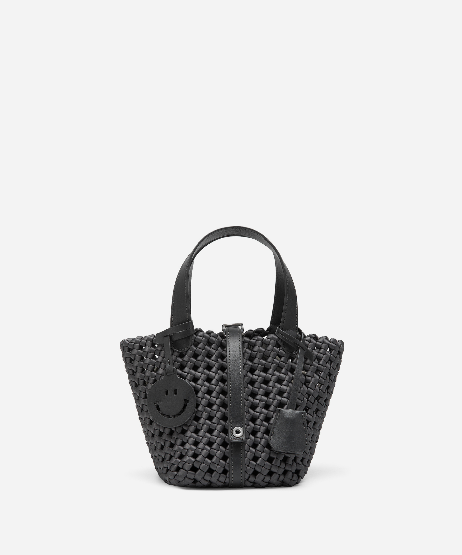 Emily 2 PCS Set  Woven Top handle bag