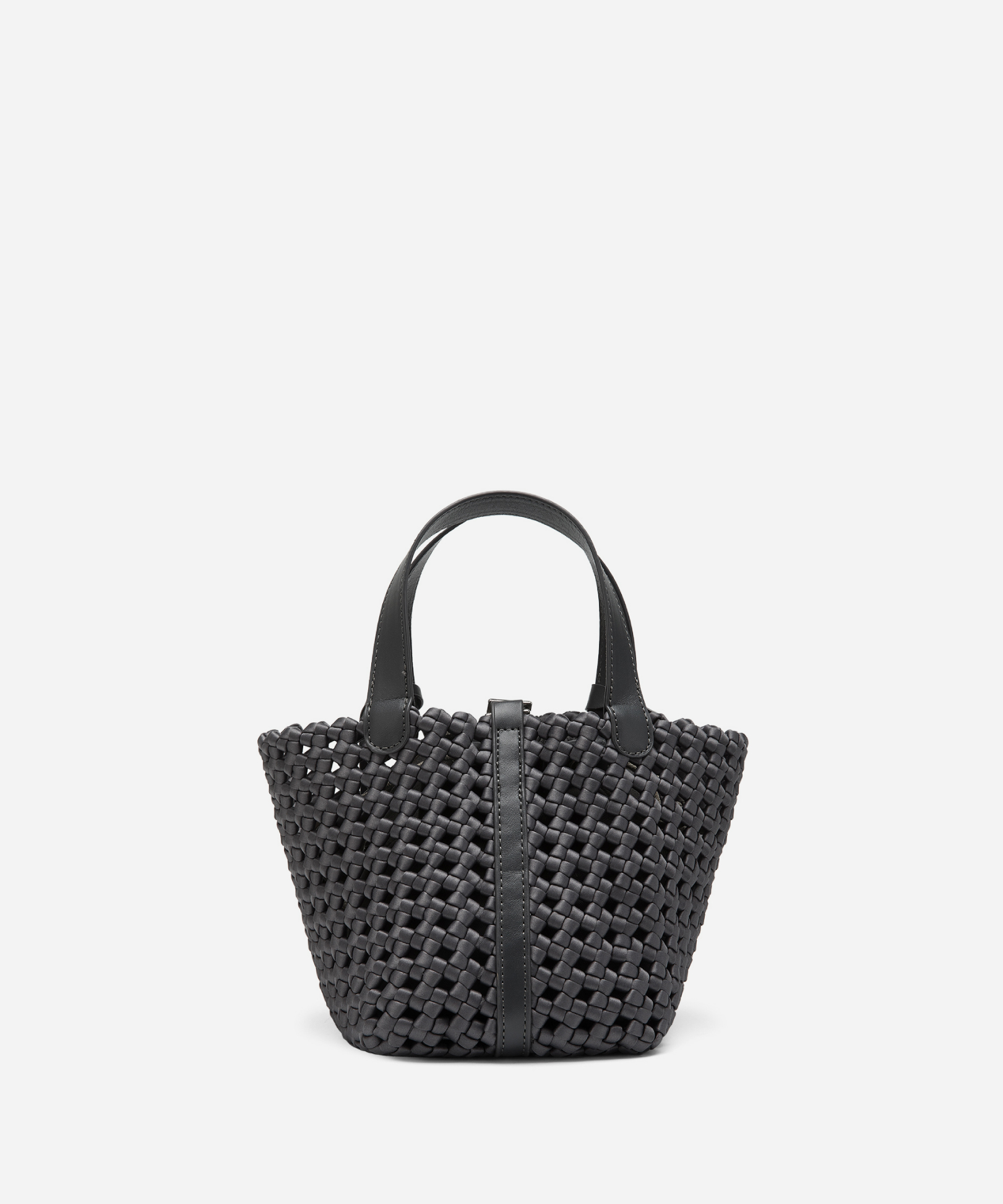 Emily 2 PCS Set  Woven Top handle bag