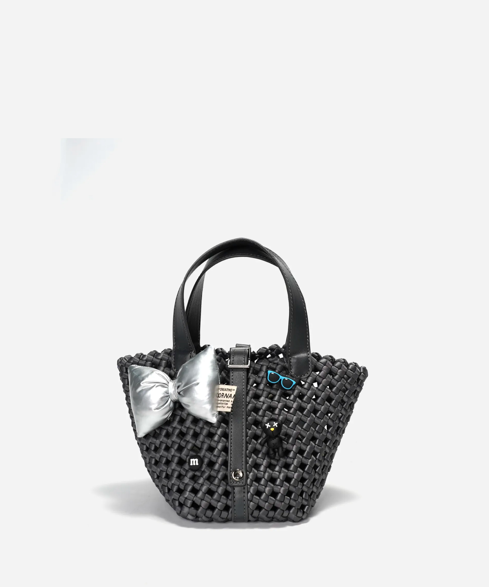 DIY Woven Bag Ornament