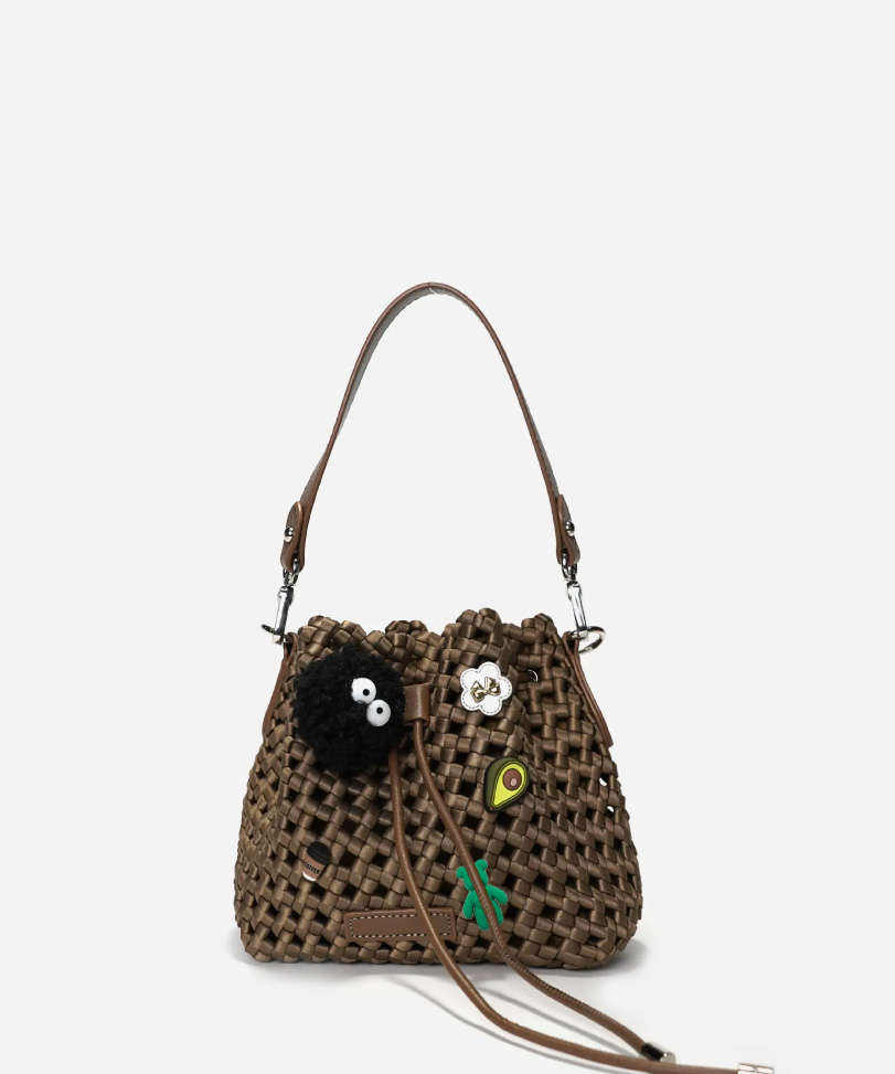 DIY Woven Bag Ornament