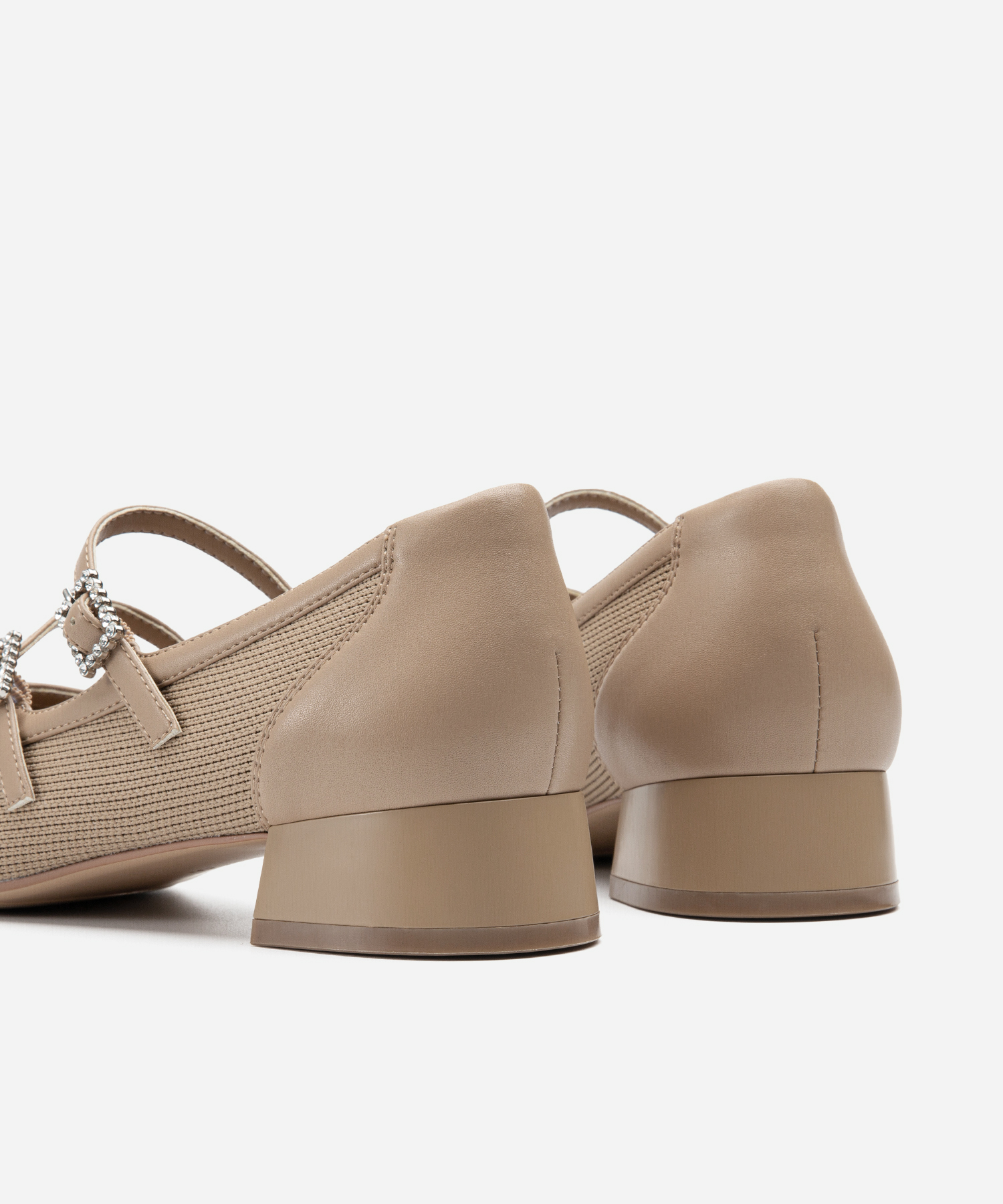 MOUSSE FIT Sweet Square Toe Flat Mary Janes