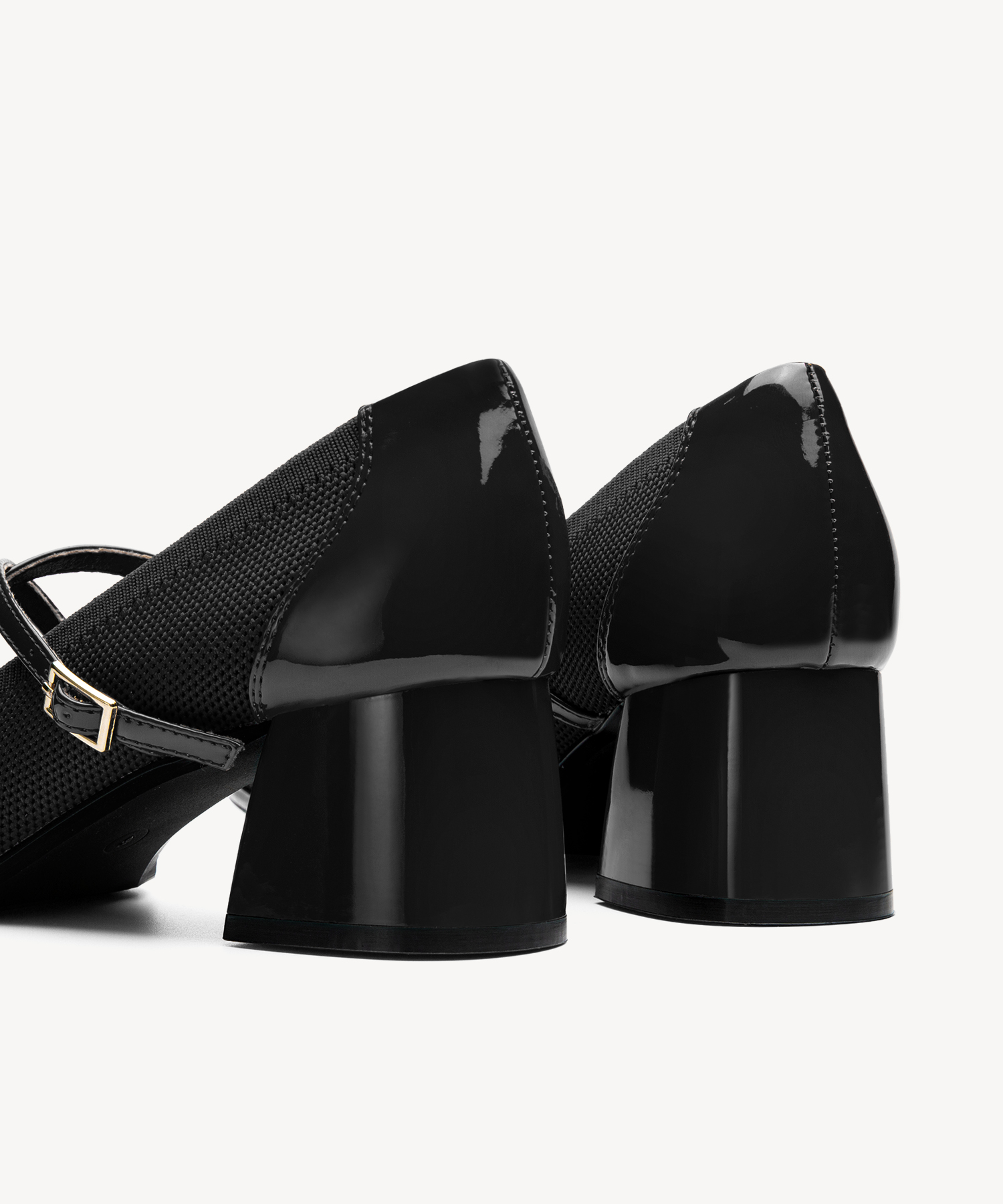MOUSSE FIT Commute Square Toe Heeled Mary Janes