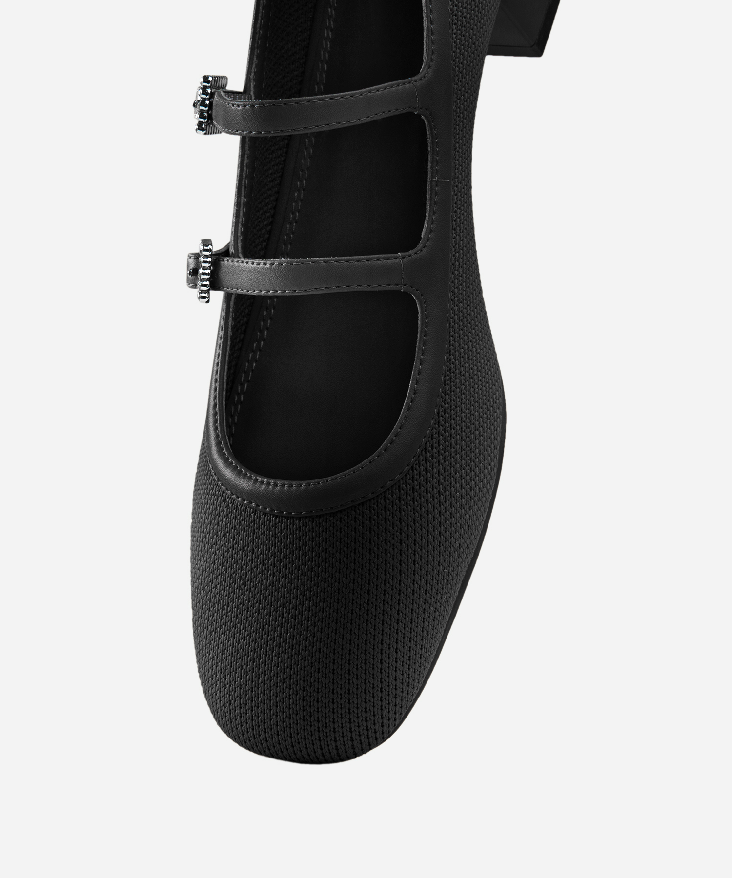 MOUSSE FIT Sweet Square Toe Flat Mary Janes