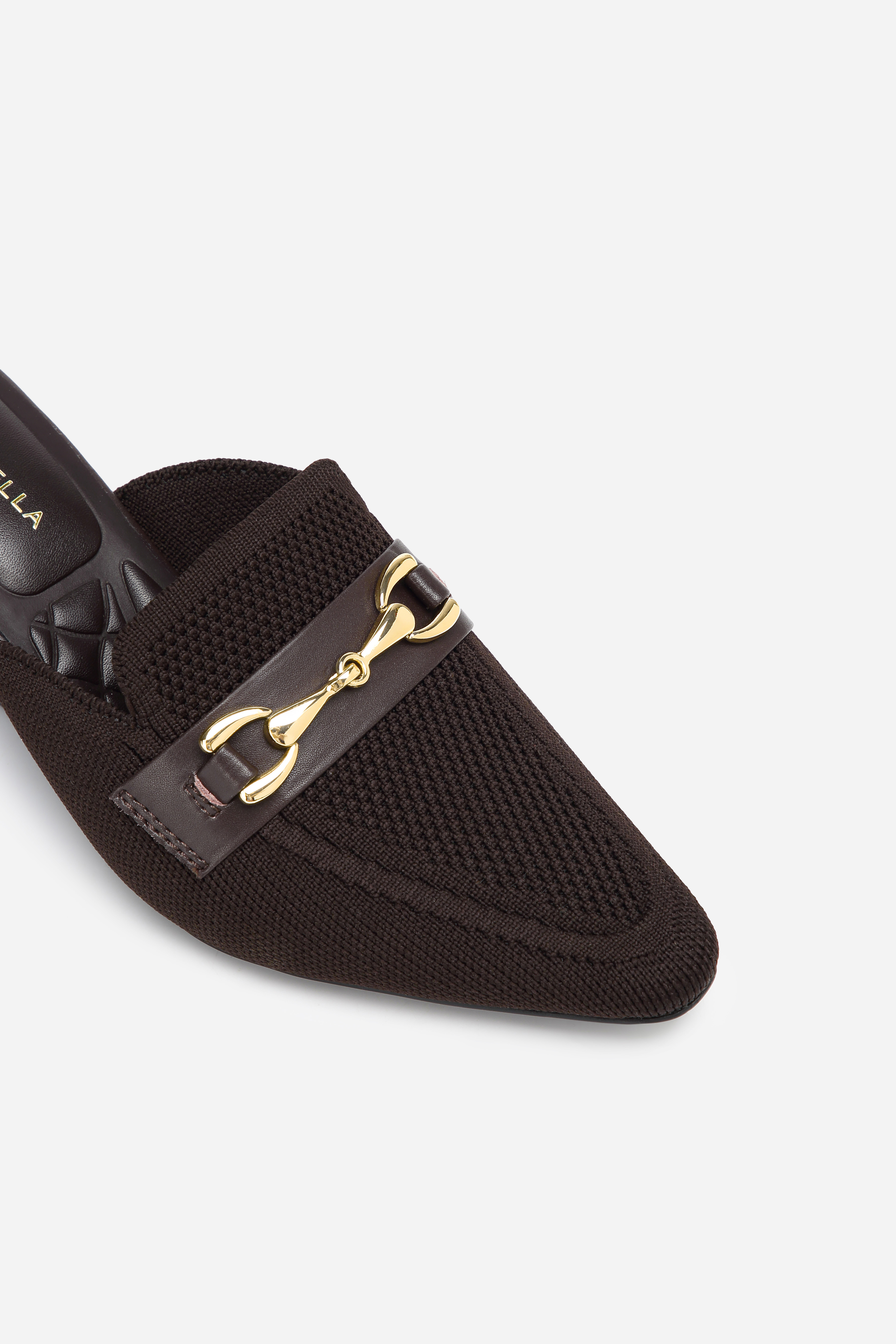 Commute Pointed Toe  Wedge Mules