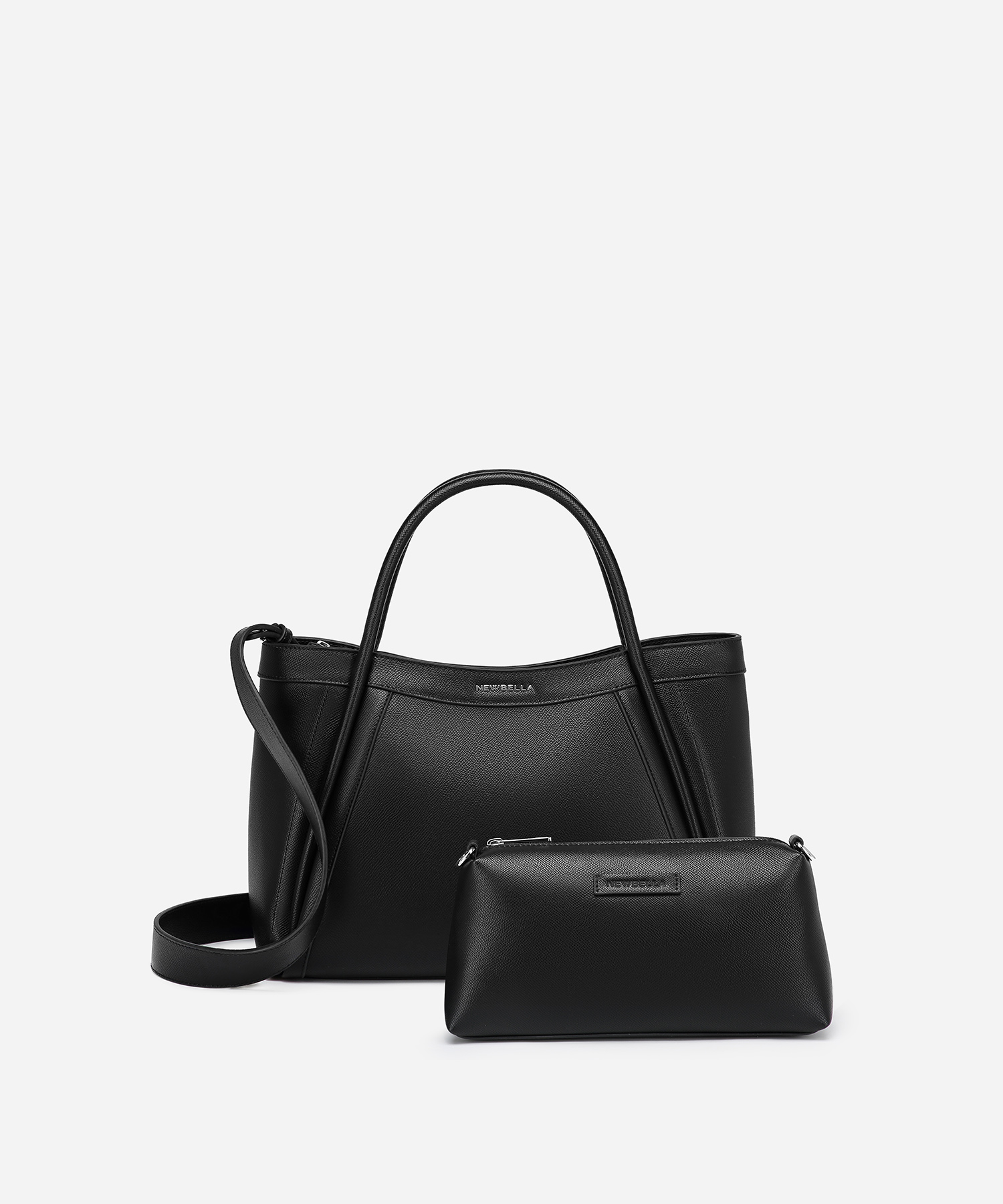 Kelly M Plus Size 2 PCS Set Epsom Top Handle Bag