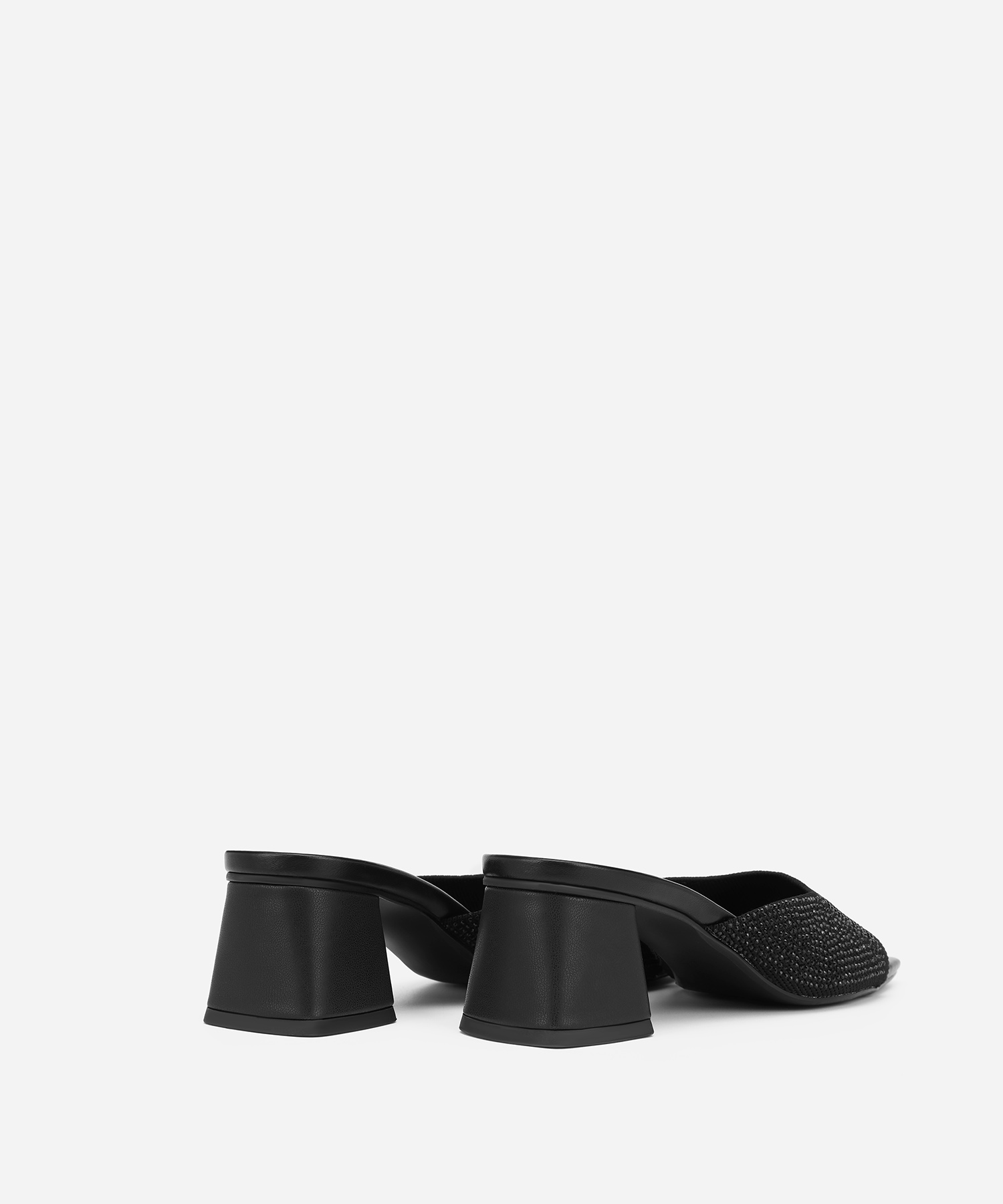 Women'S Elegant Colored Diamond Chunky Heel Sandals S4s96726d 18