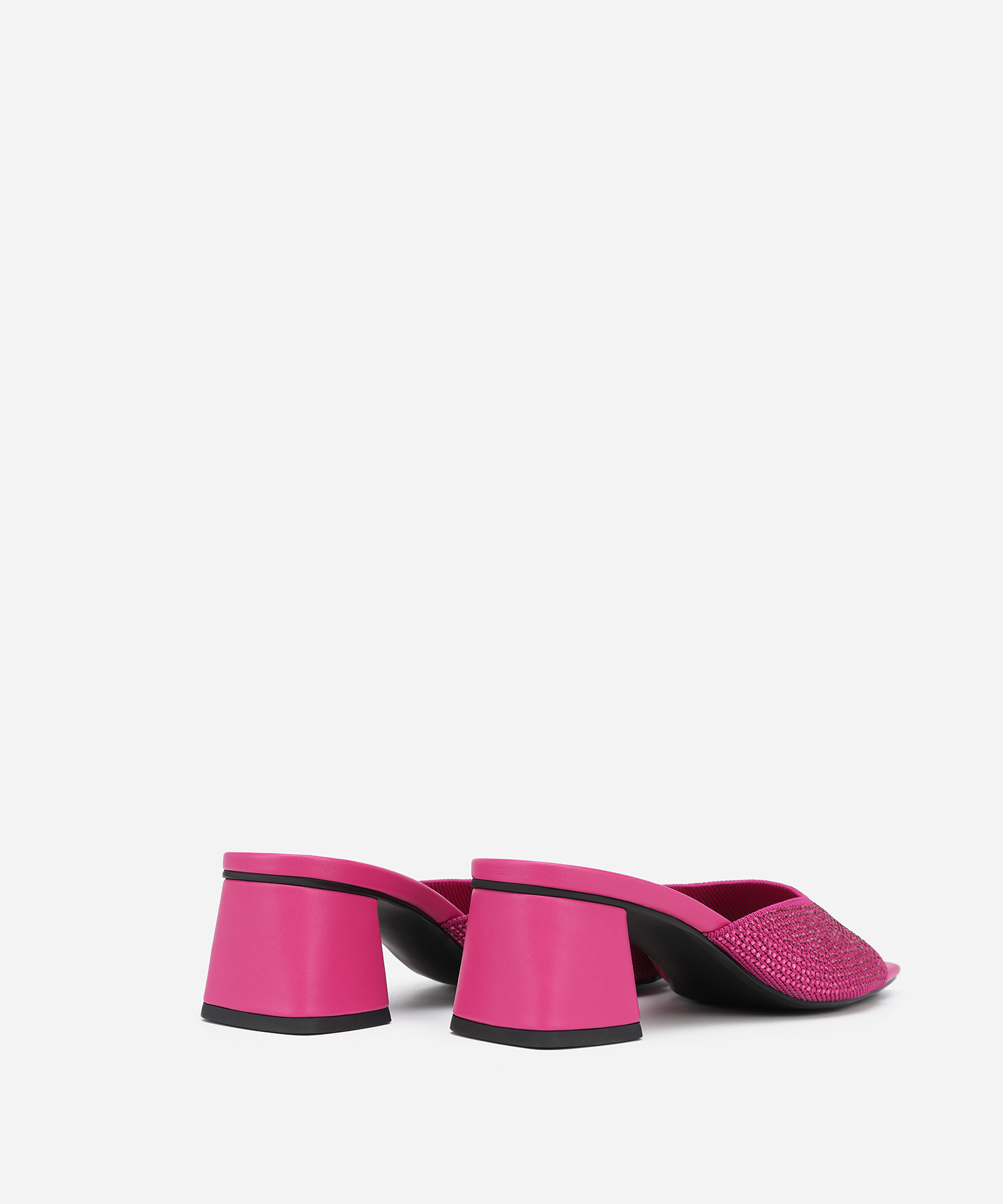 Women'S Elegant Colored Diamond Chunky Heel Sandals S4s96726d 18