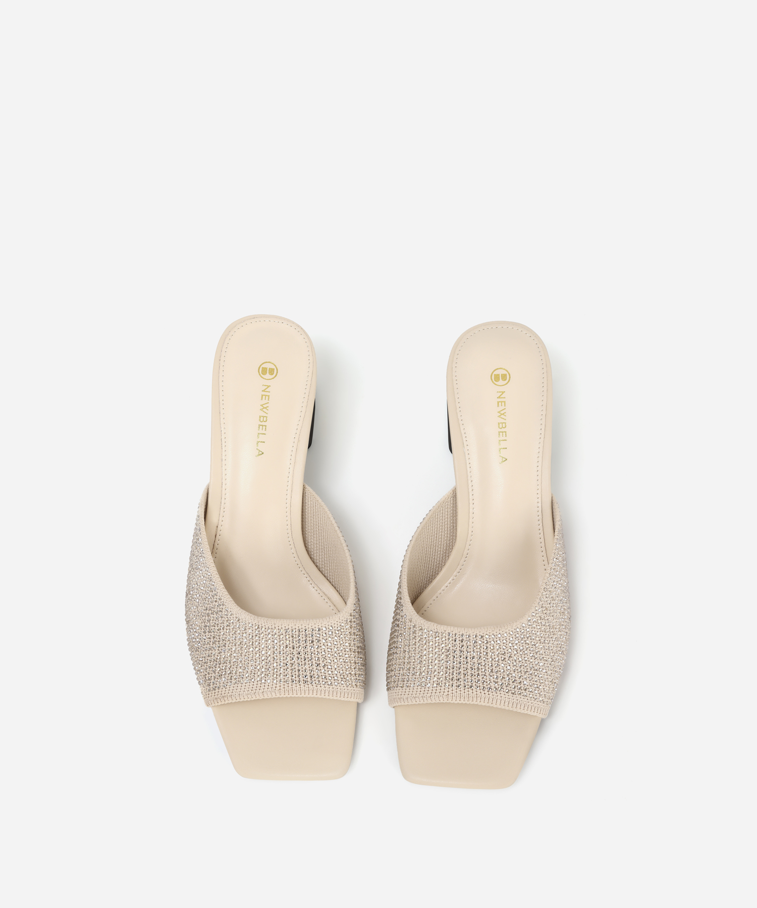 Women'S Elegant Colored Diamond Chunky Heel Sandals S4s96726d 18