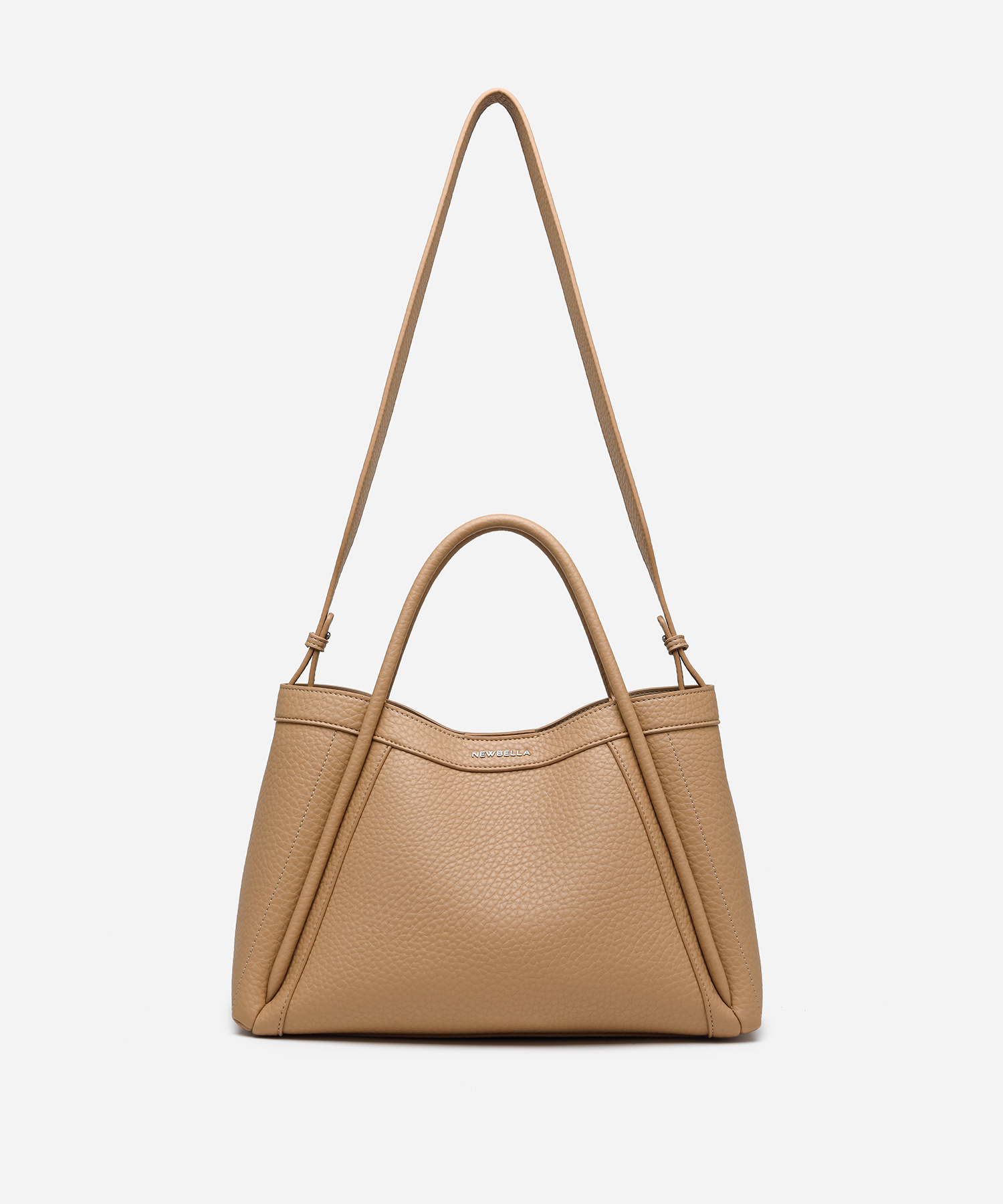 Solid Color Crinkle Puffy Top Handle Handbags