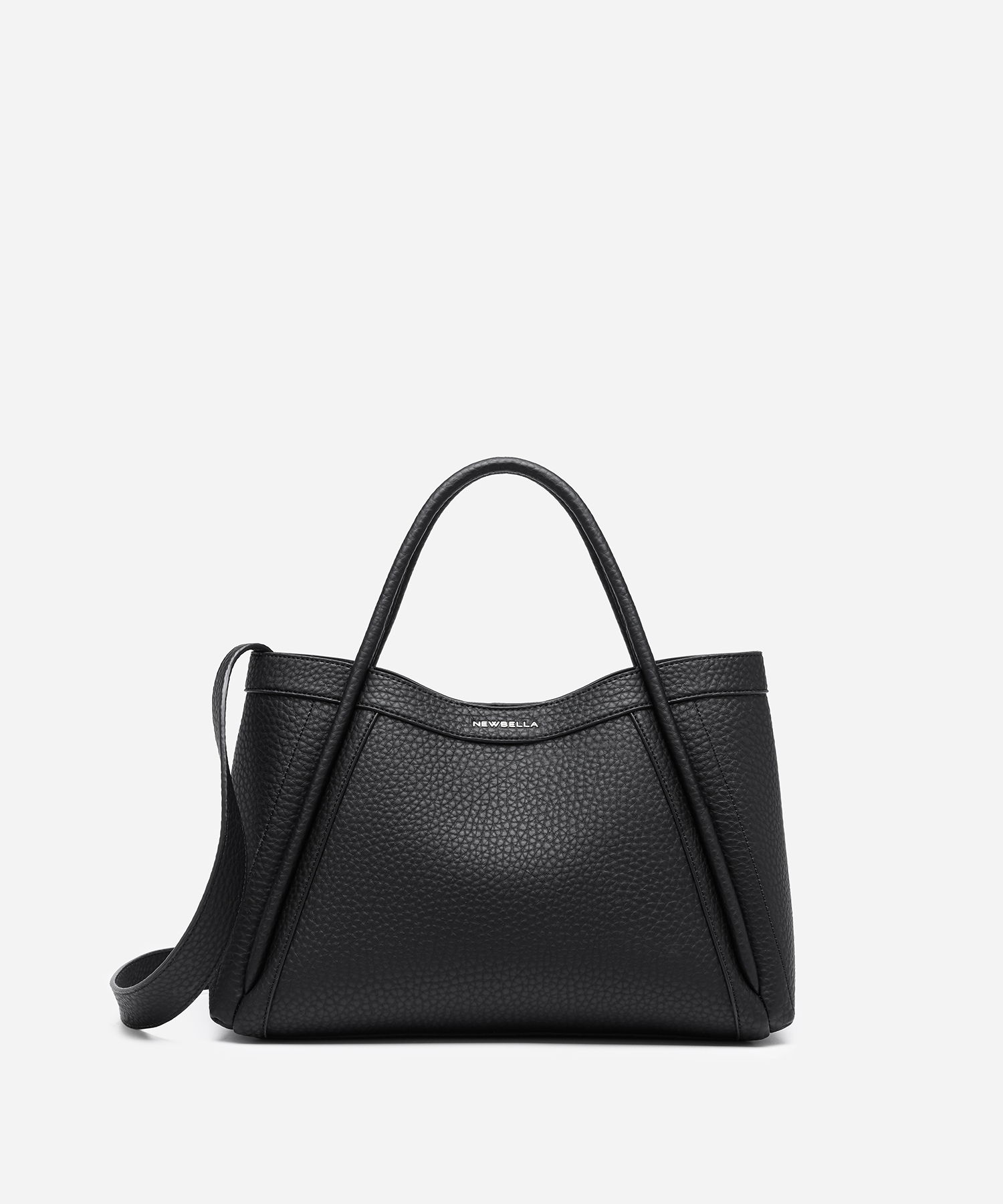 Solid Color Crinkle Puffy Top Handle Handbags