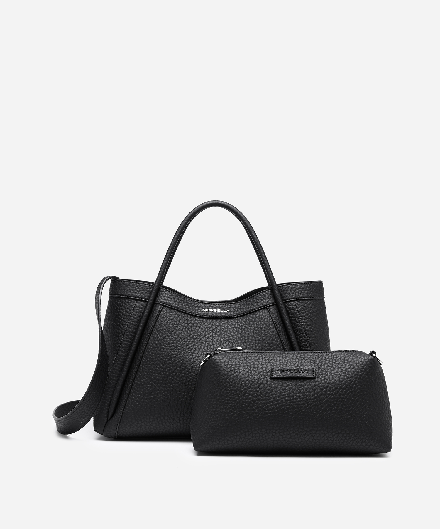 Solid Color Crinkle Puffy Top Handle Handbags