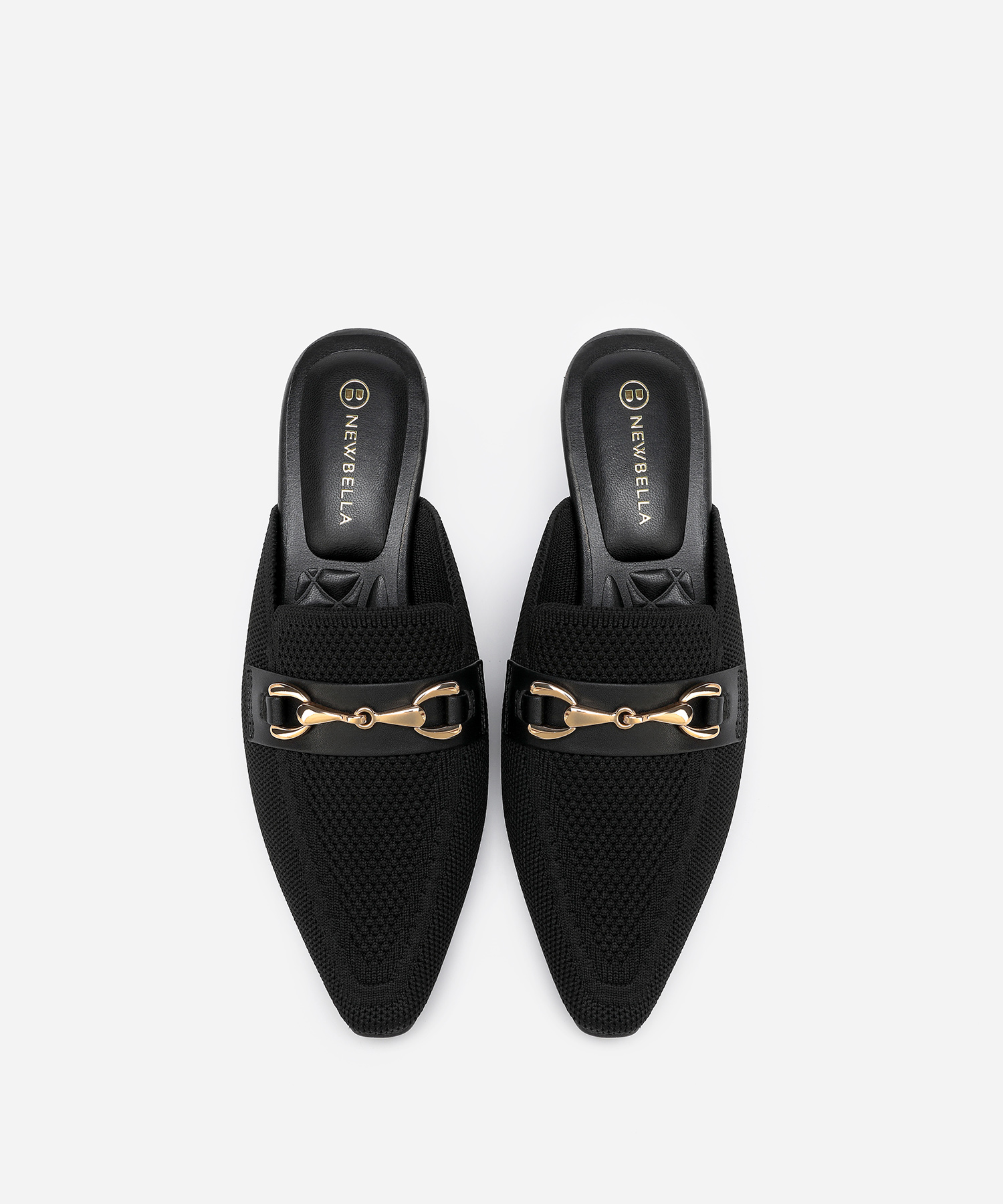 Commute Pointed Toe  Wedge Mules