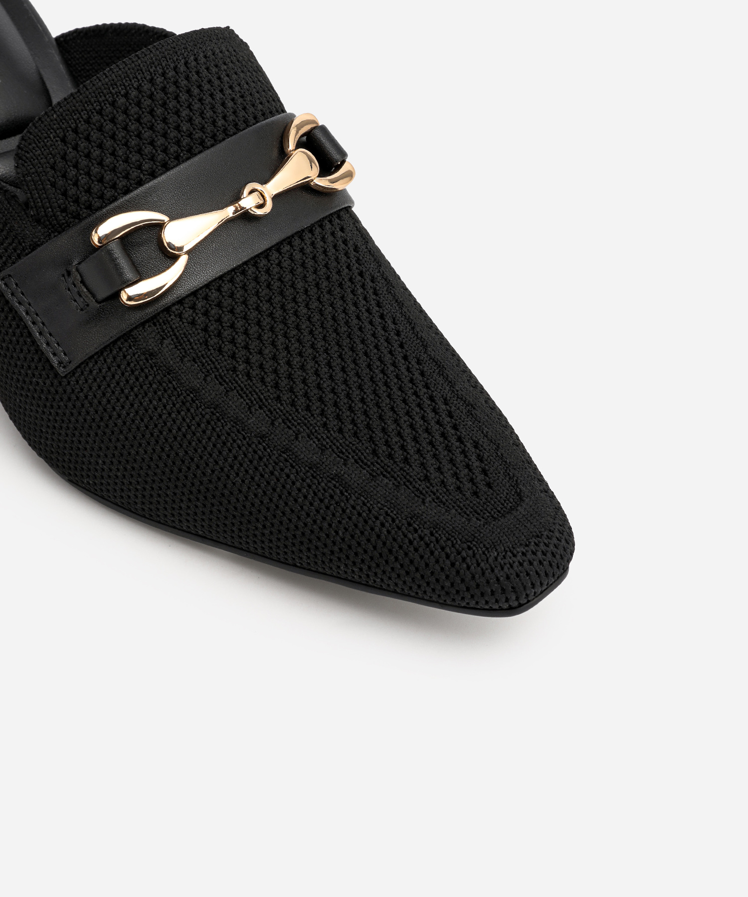 Commute Pointed Toe  Wedge Mules