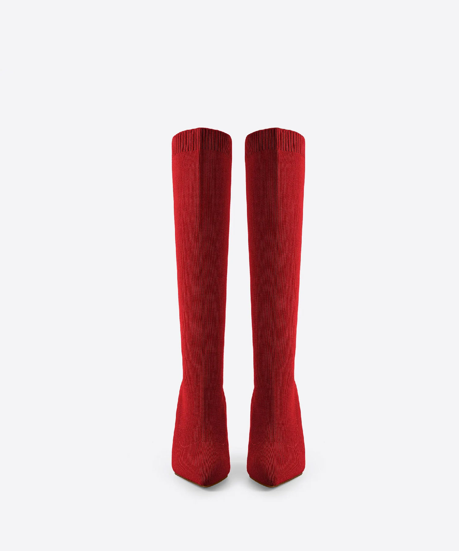 MOUSSE FIT Women Pointed Toe Sock Boots