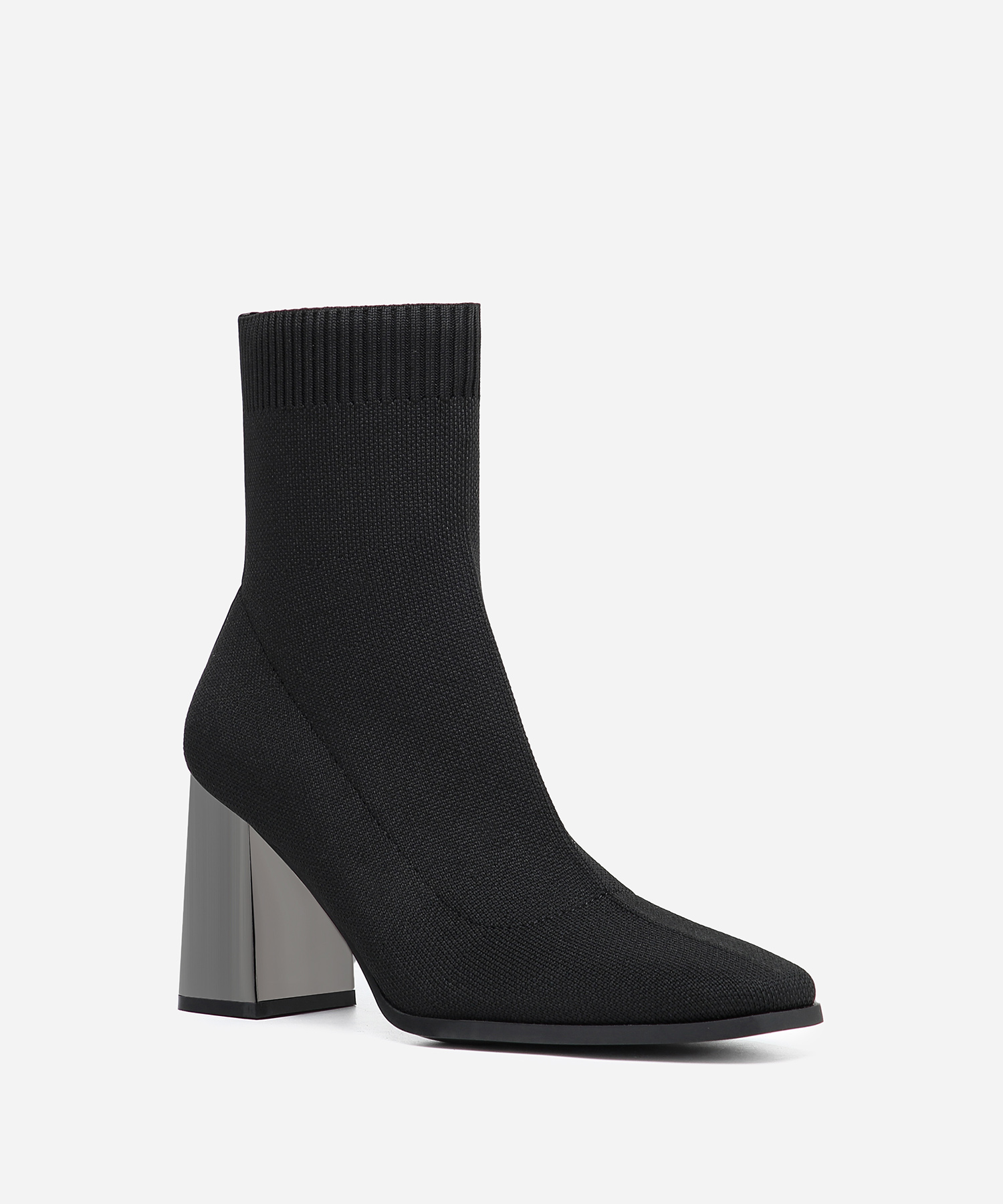 【INCHANT ME】Until Square Ankle Boots CHIKO Zantina Square Toe Block Heels Ankle Boots