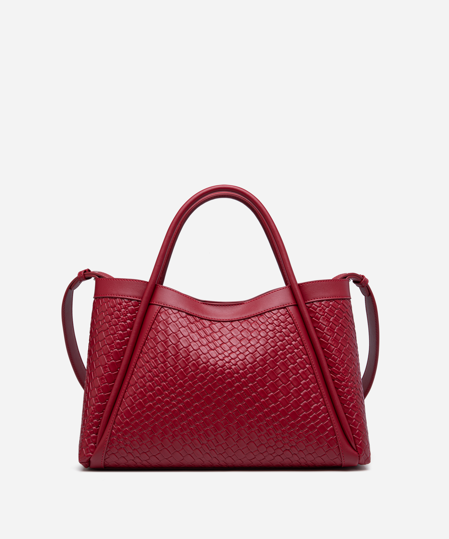 Kelly M Plus Size 2 PCS Set  Lychee Top Handle Bag