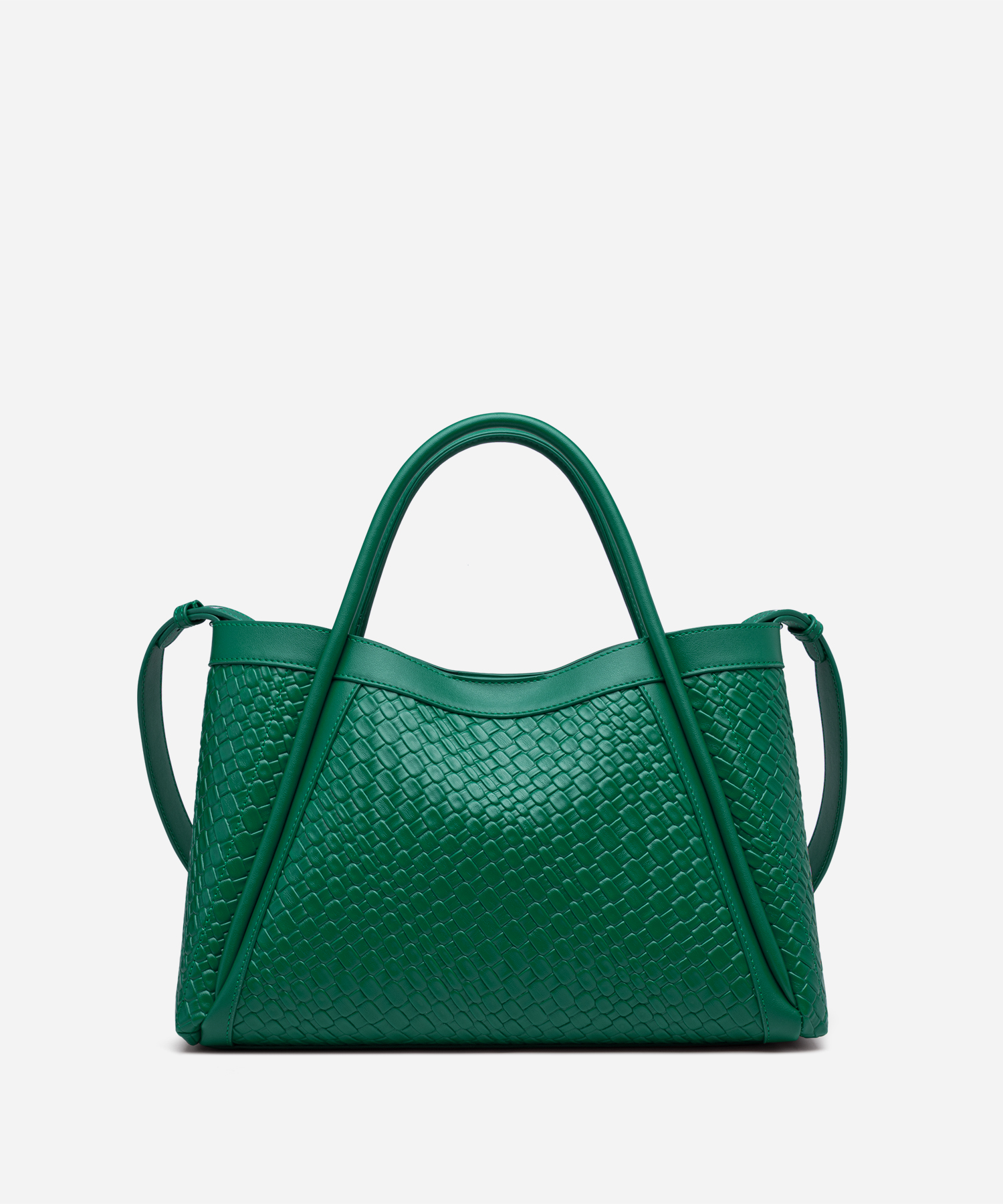 Kelly M Plus Size 2 PCS Set  Lychee Top Handle Bag