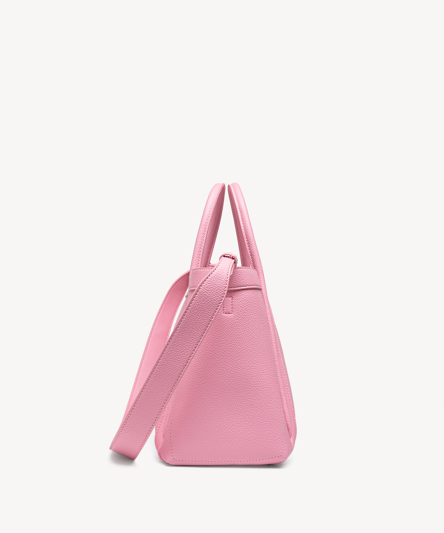 Kelly M Plus Size 2 PCS Set Lychee Top Handle Bag