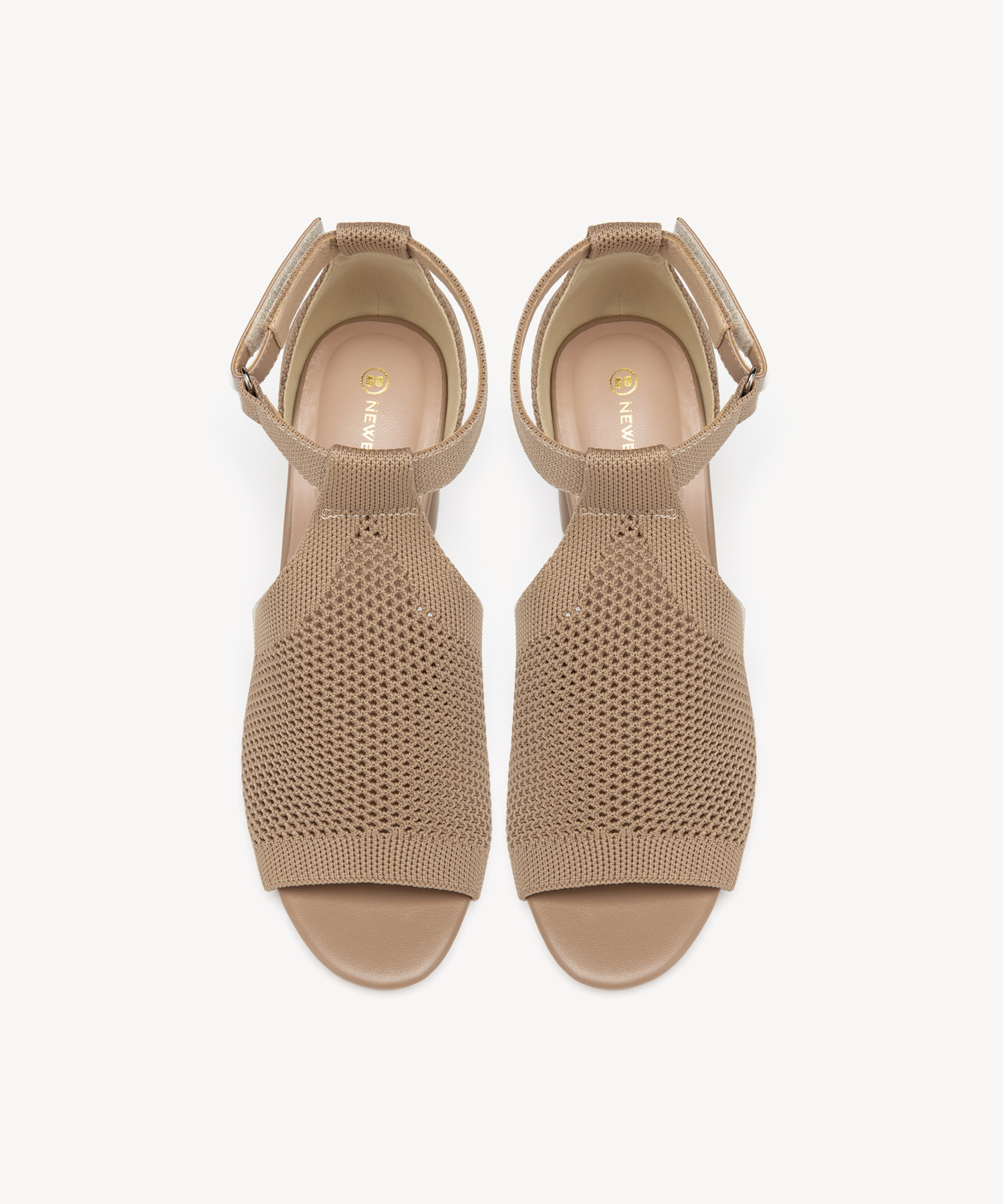 Mousse Fit Women Ankle Strap Block Heel Sandals