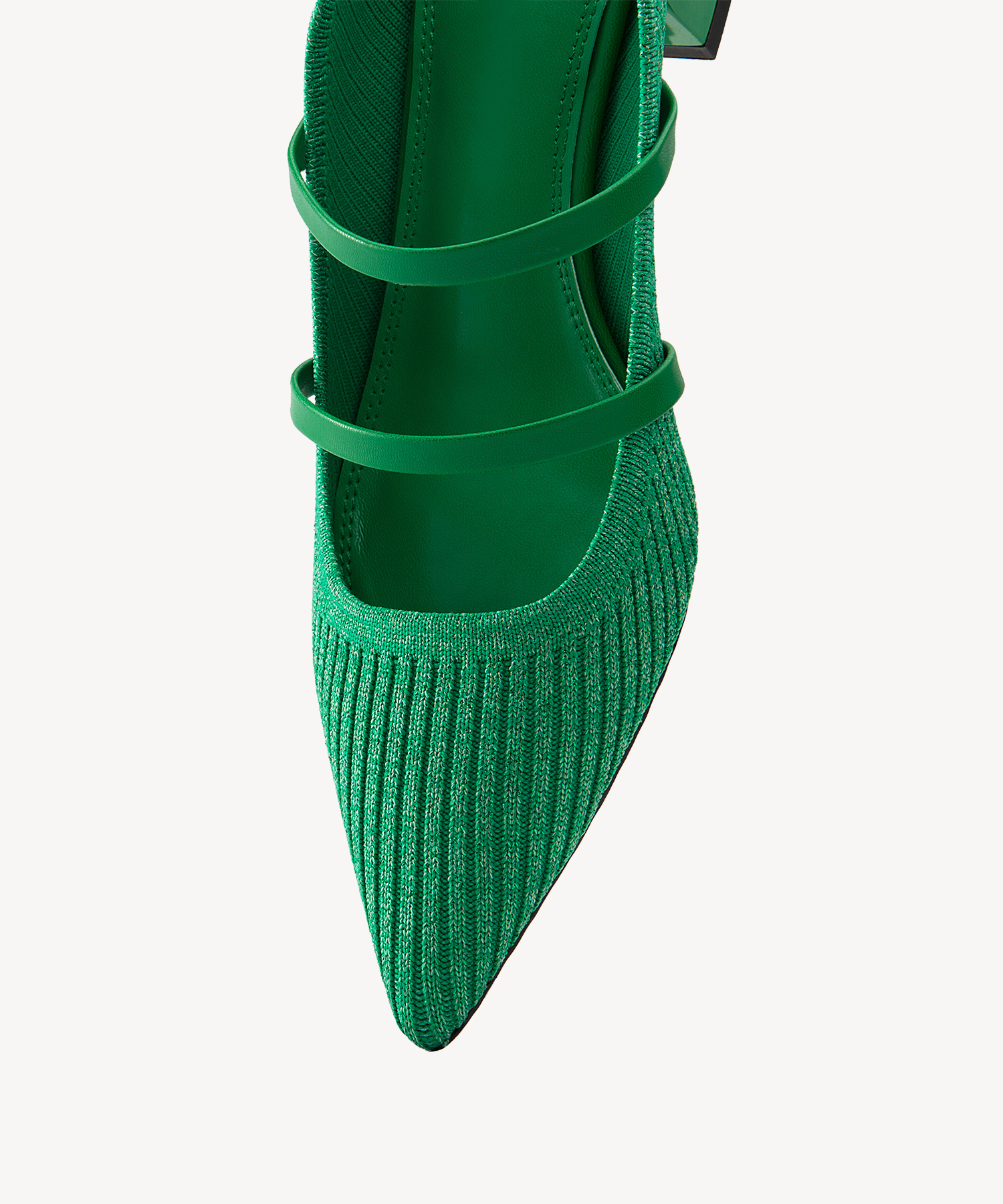 MOUSSE FIT Commute Pointed Toe Solid Color Heeled Mules