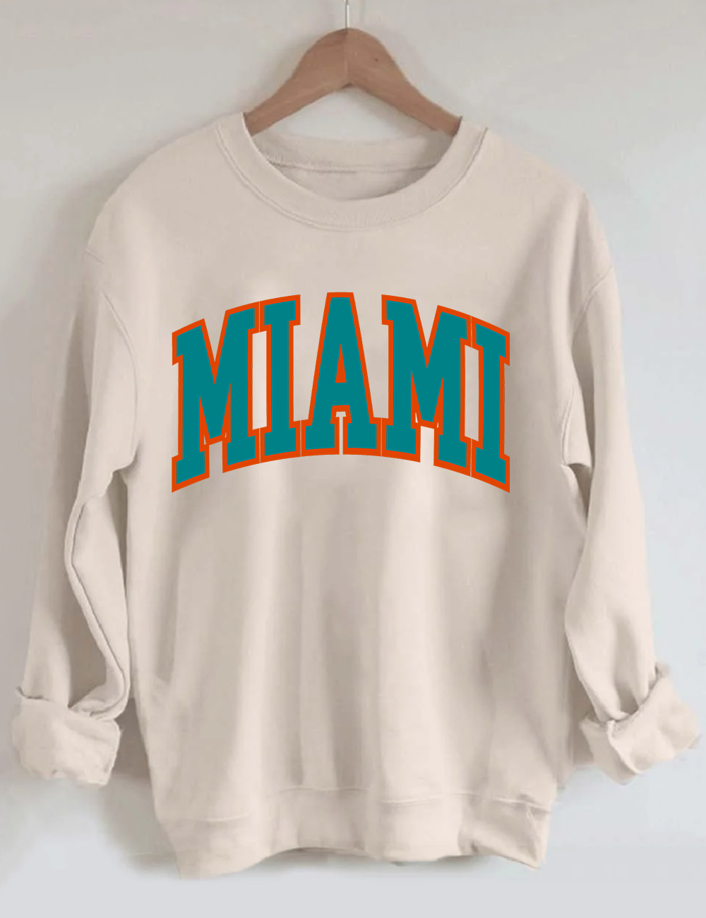 Miami Dolphins Football Sweatshirt