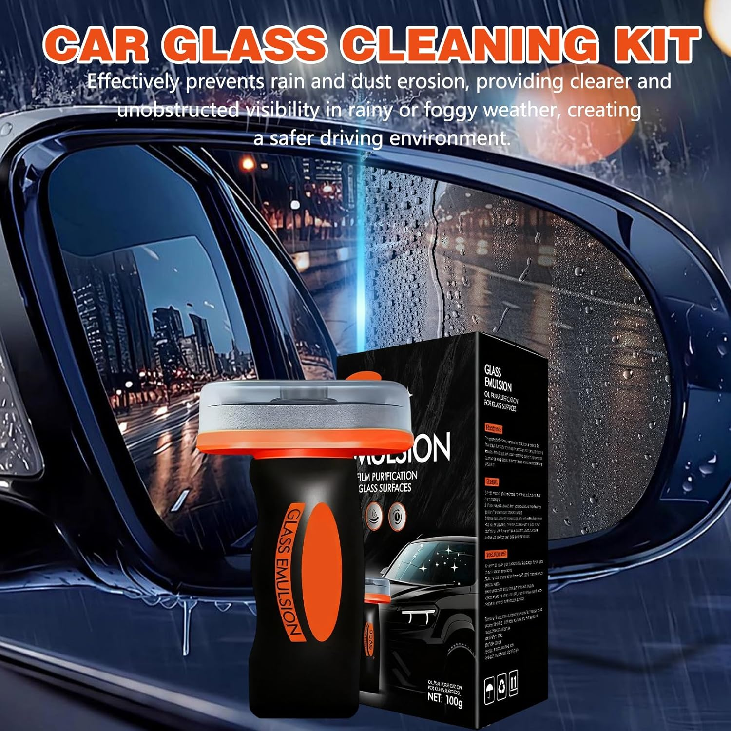 Glass Oil Film Remover