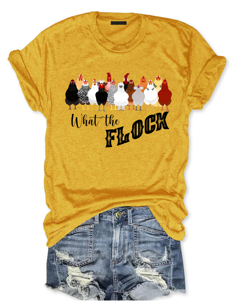 What the Flock Chicken T-Shirt