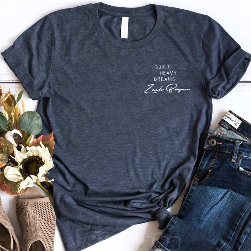 American Heartbreak Tour Printed Zach Bryan Front And Back T-shirt
